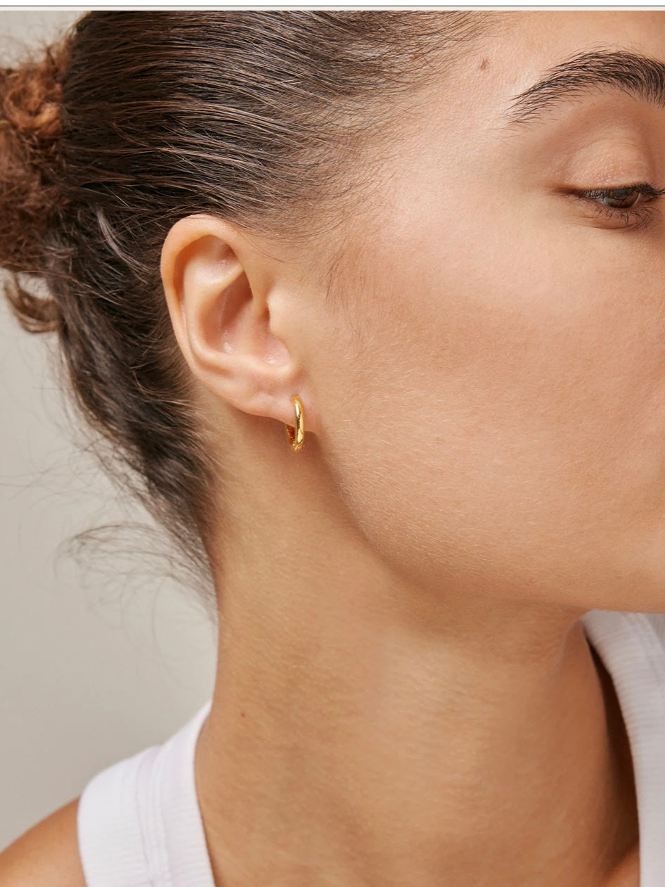 Earring, Hoops, Chunky classic