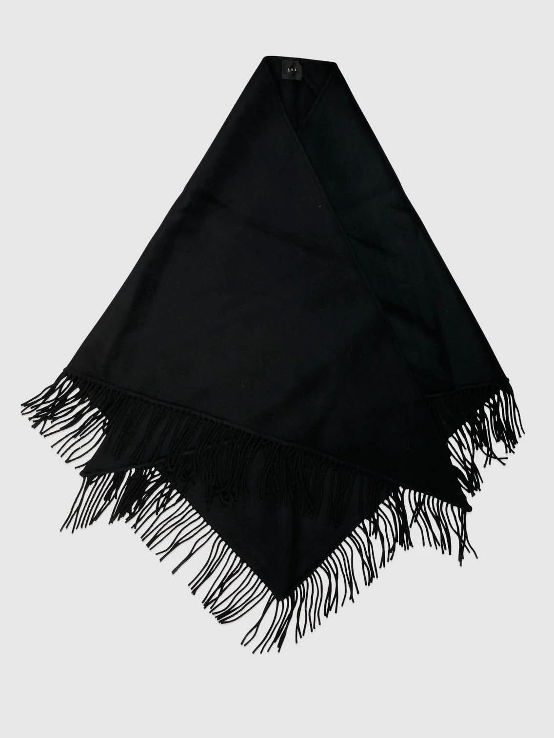 Alba Wool Scarf, Black