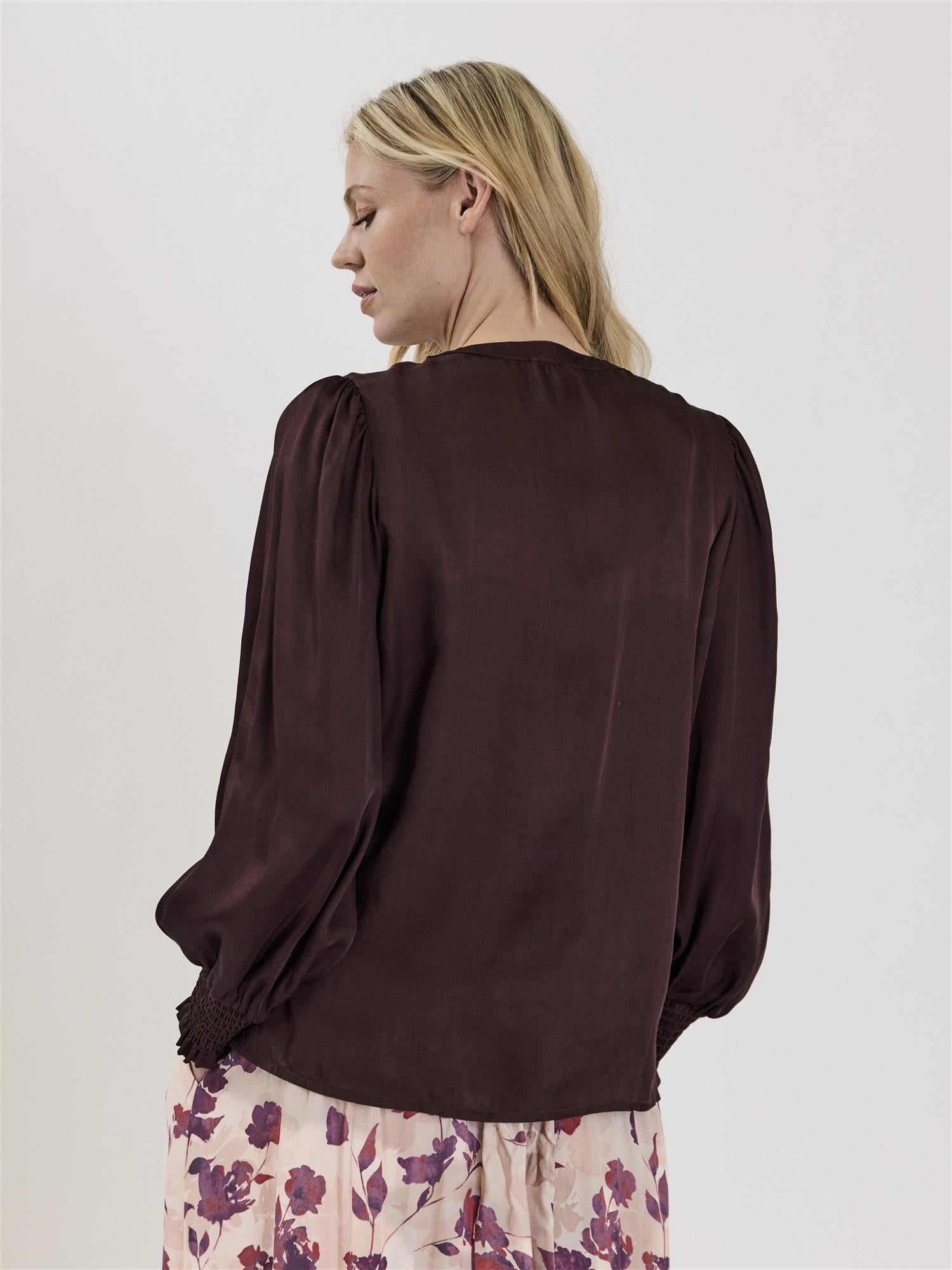 Rolyca Shirt, Burgunder