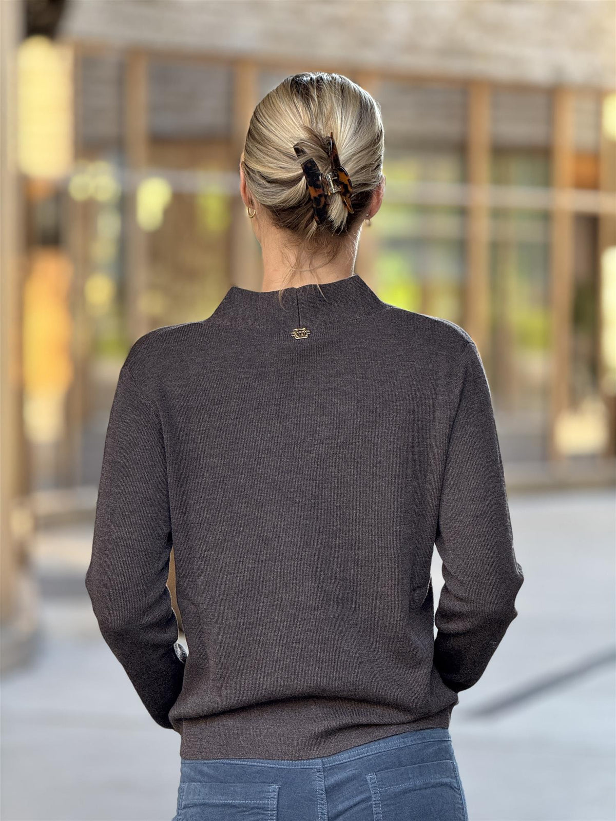Cait Cardigan, Brown