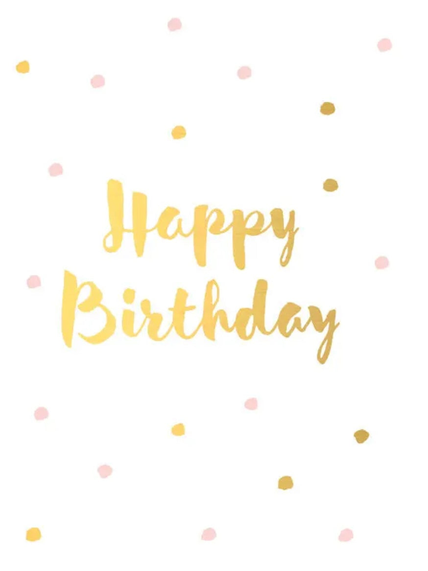 Let's Celebrate Flower Postcard