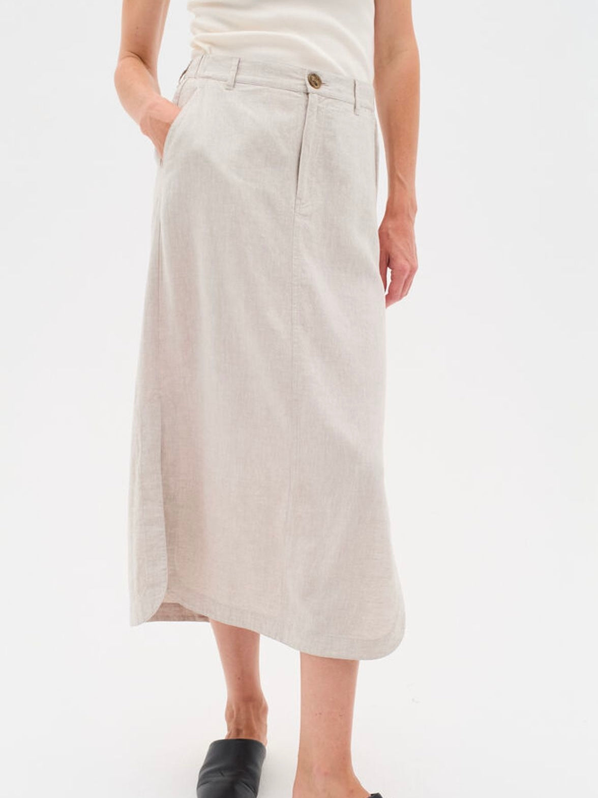 Rimone IW Skirt, Ecru