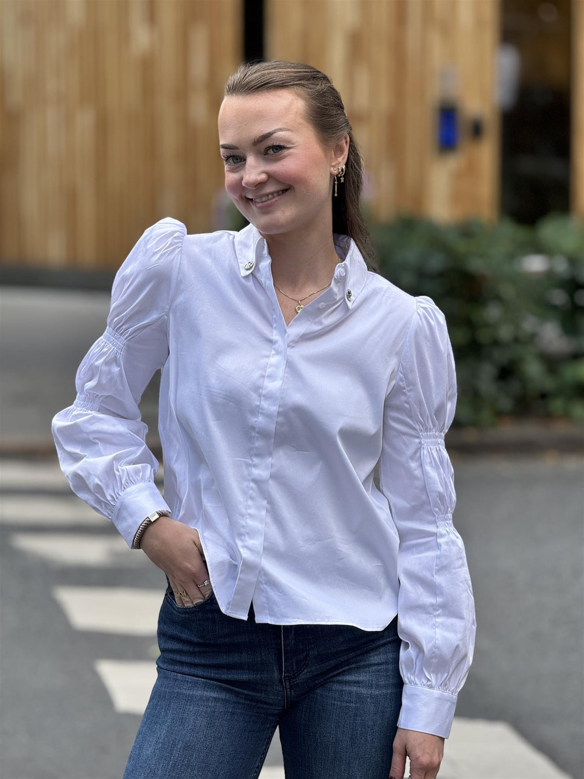 Britt Shirt, White