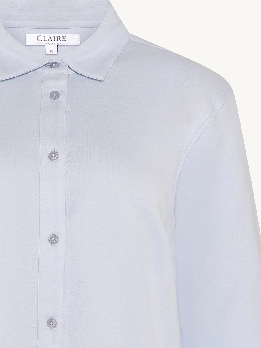 Reinna Shirt, Angel Blue