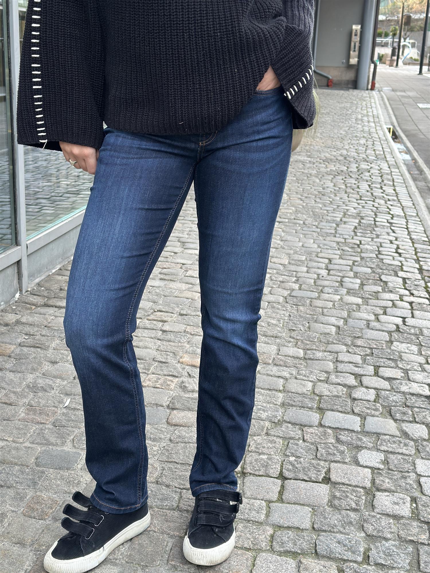 Piper long, Blue Denim