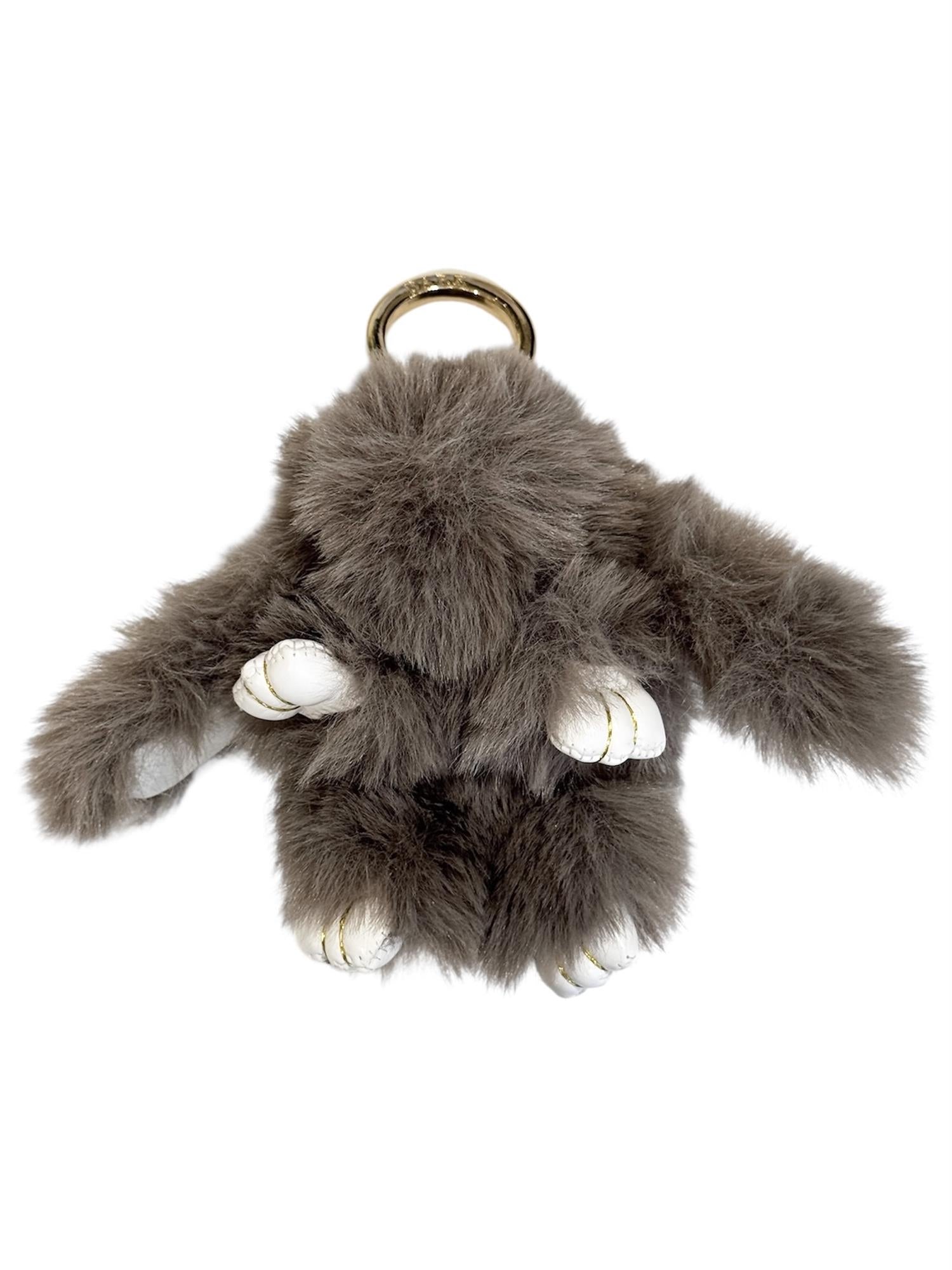 Bunny Bag Charm, Taupe