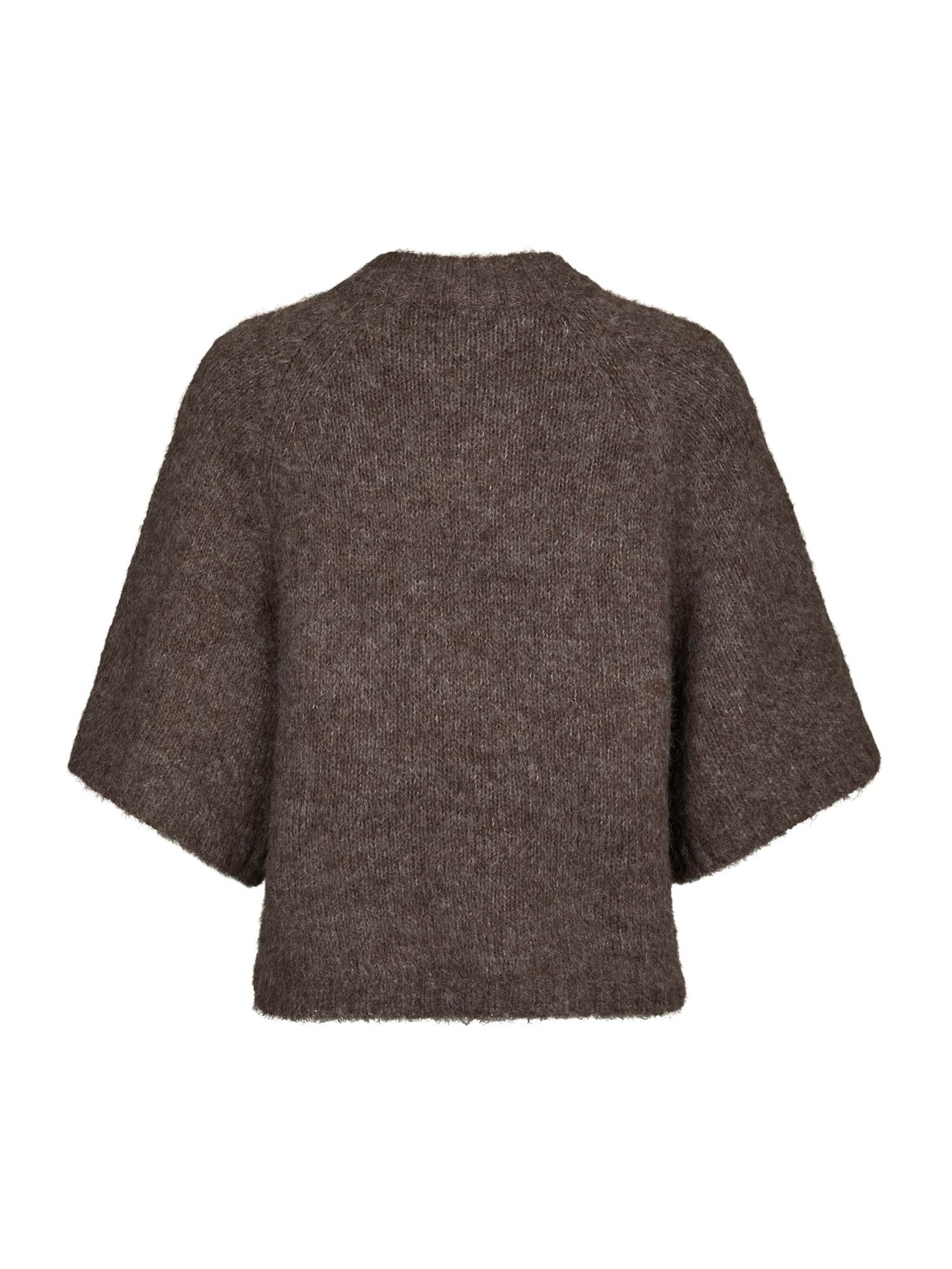 Benuta Fluffy Knit Cardigan, Light Brown