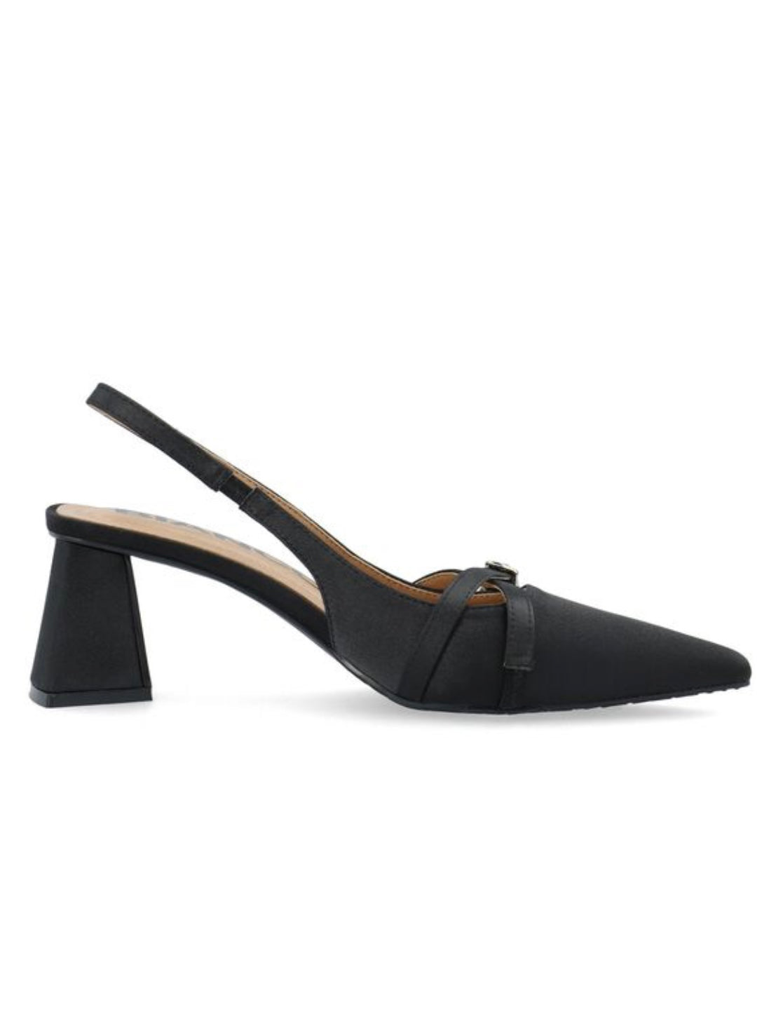 BIAMARALYN Buckle Slingback Satin