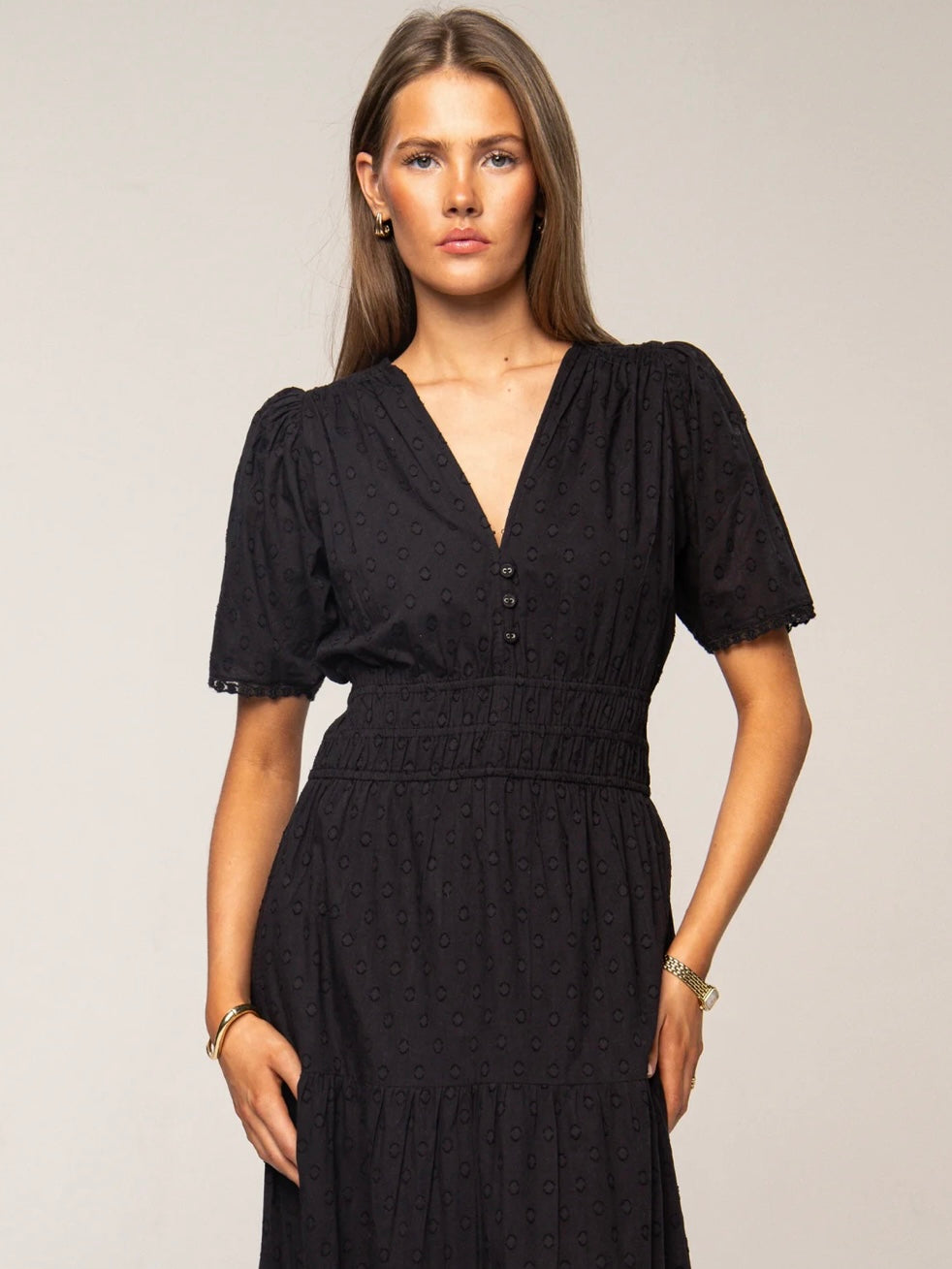 Mina Dress, Black