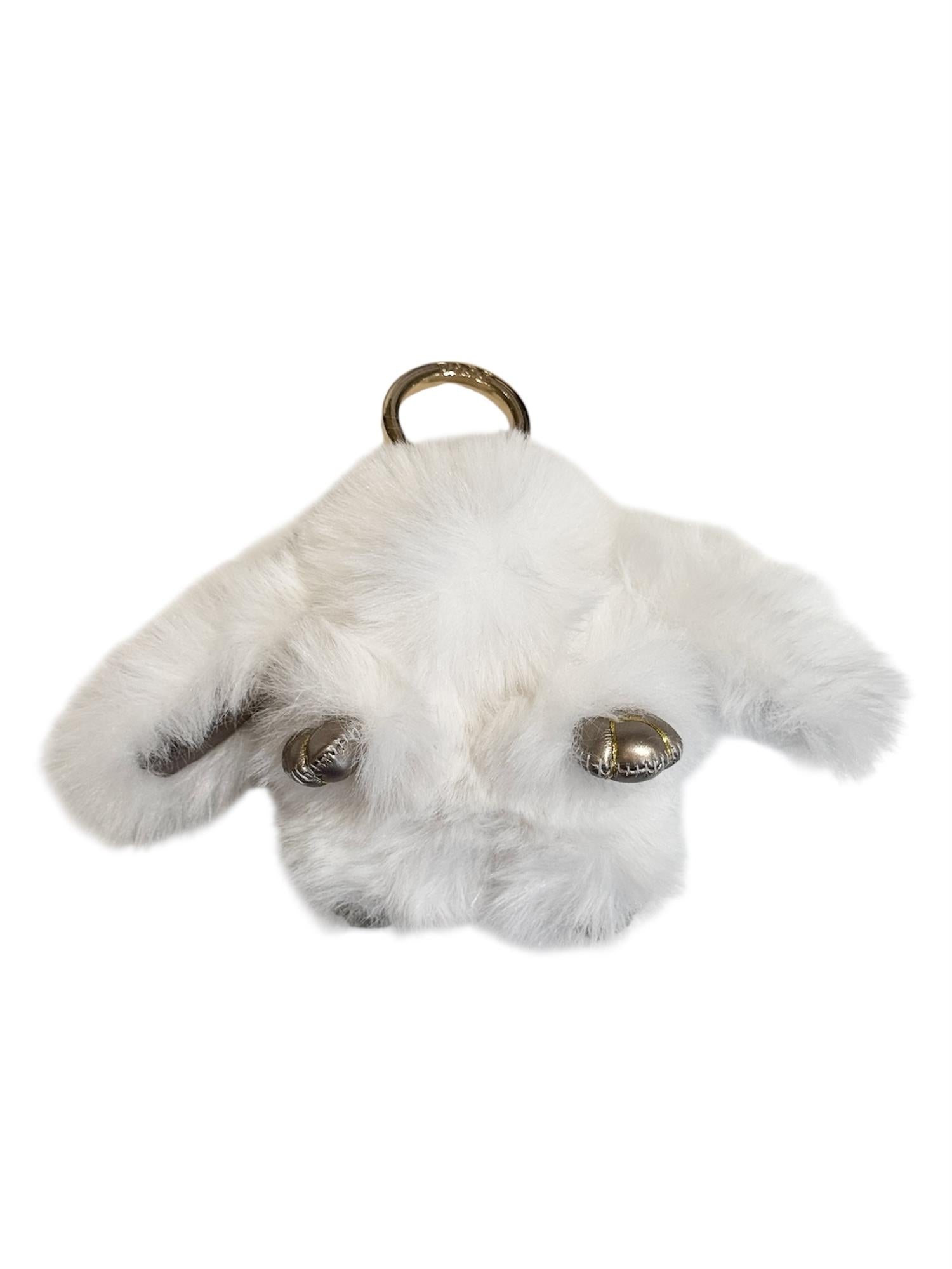 Bunny Bag Charm, Off White