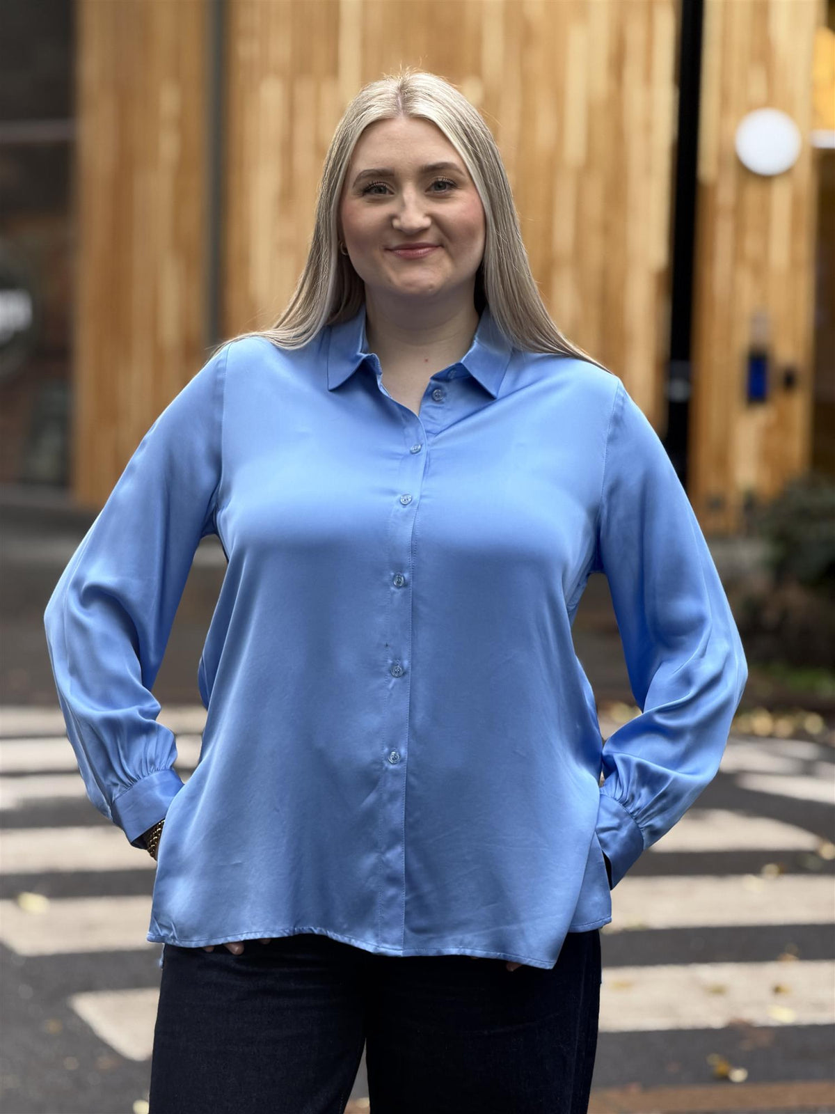 CW Sabrina Shirt, Vista Blue