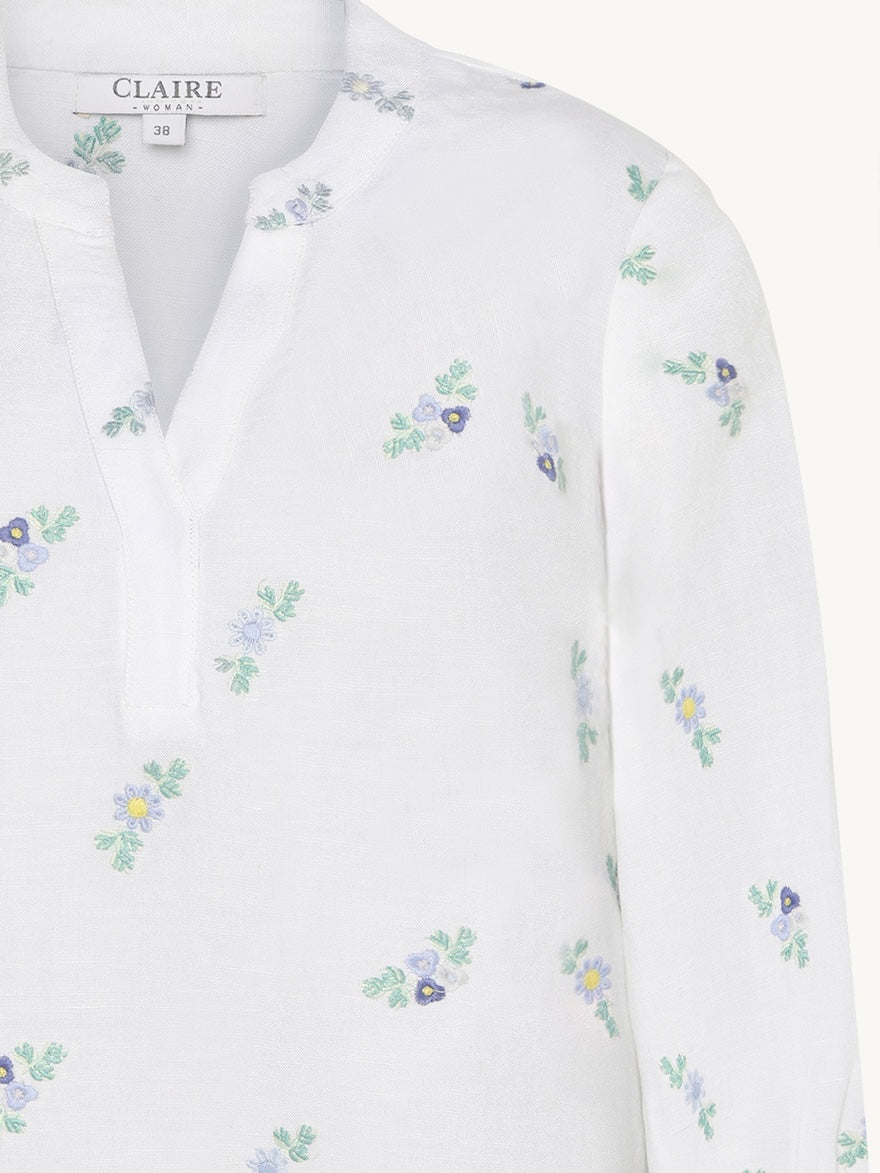 Rikkeliza Blouse, Blue