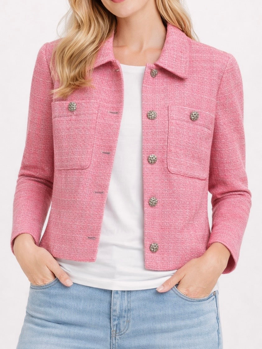 Eaemilie Jacket, Coral Blush