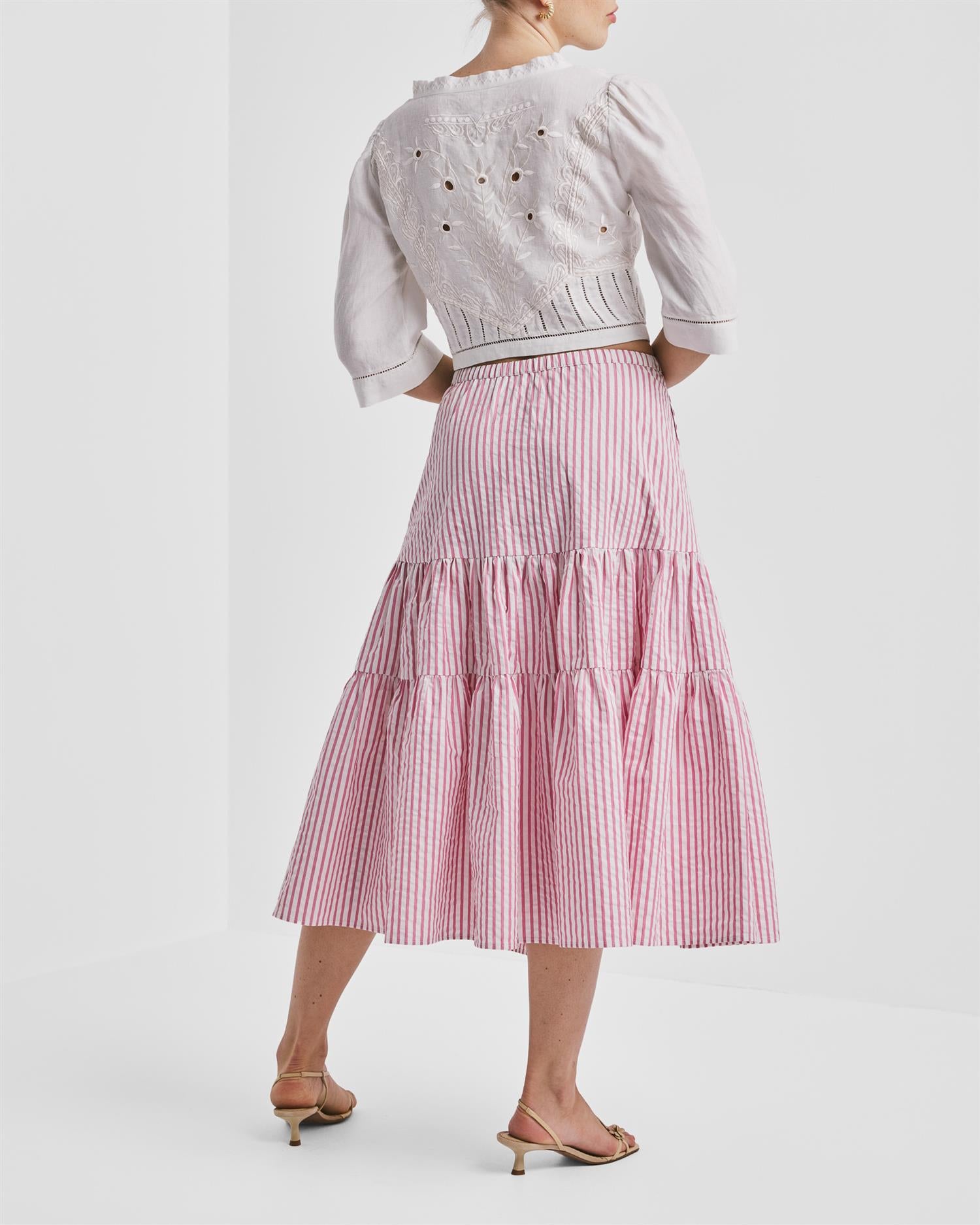 Linen Embroidered Jacket