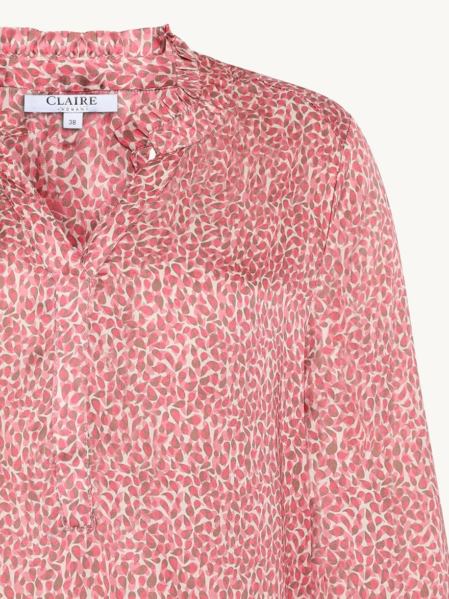 Sadie Shirt, Coral