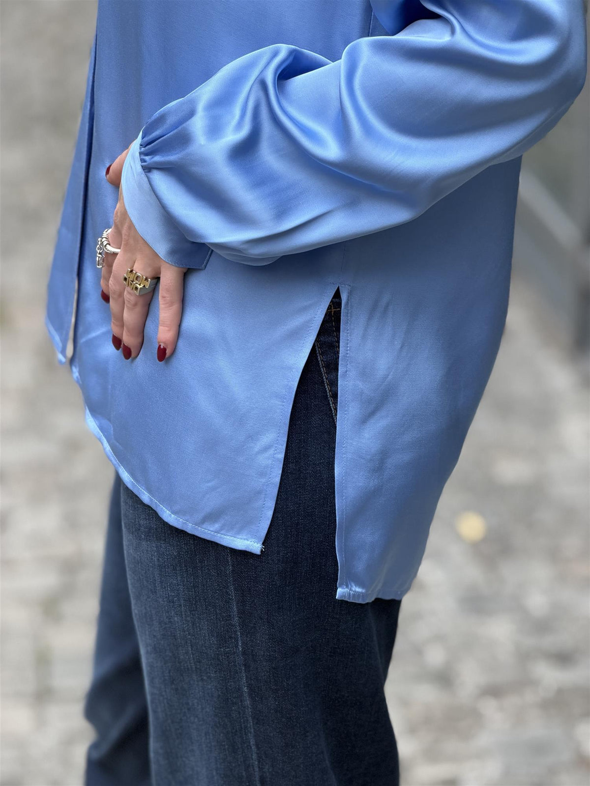 CW Sabrina Shirt, Vista Blue