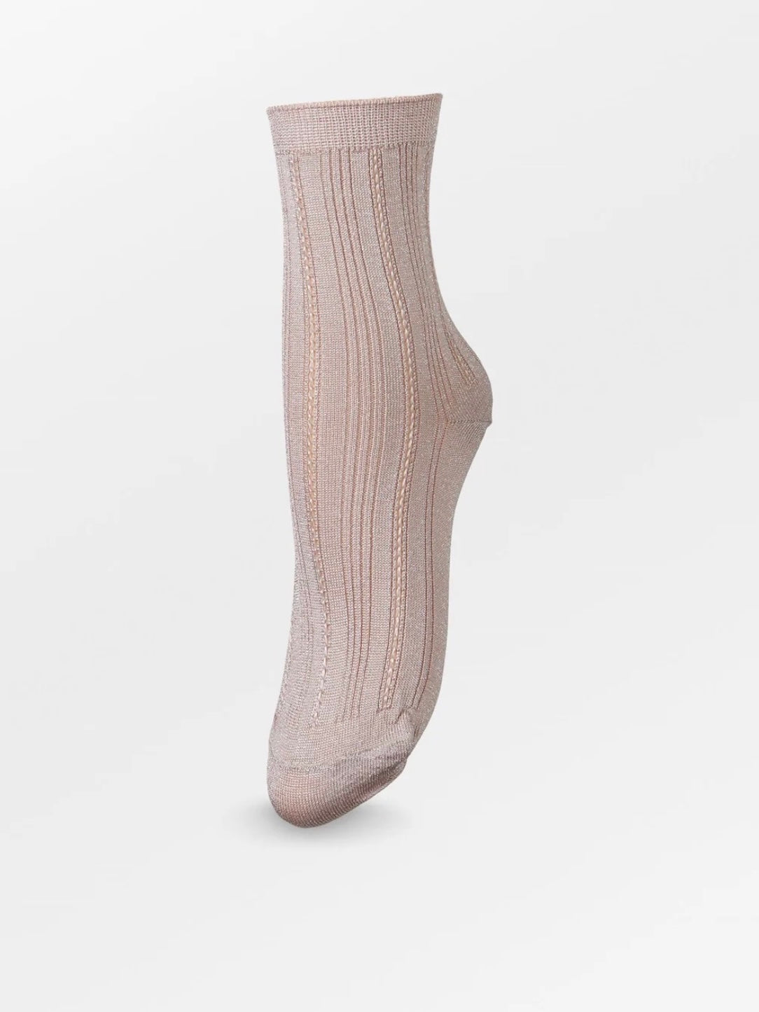 Glitter Drake Sock, Fawn