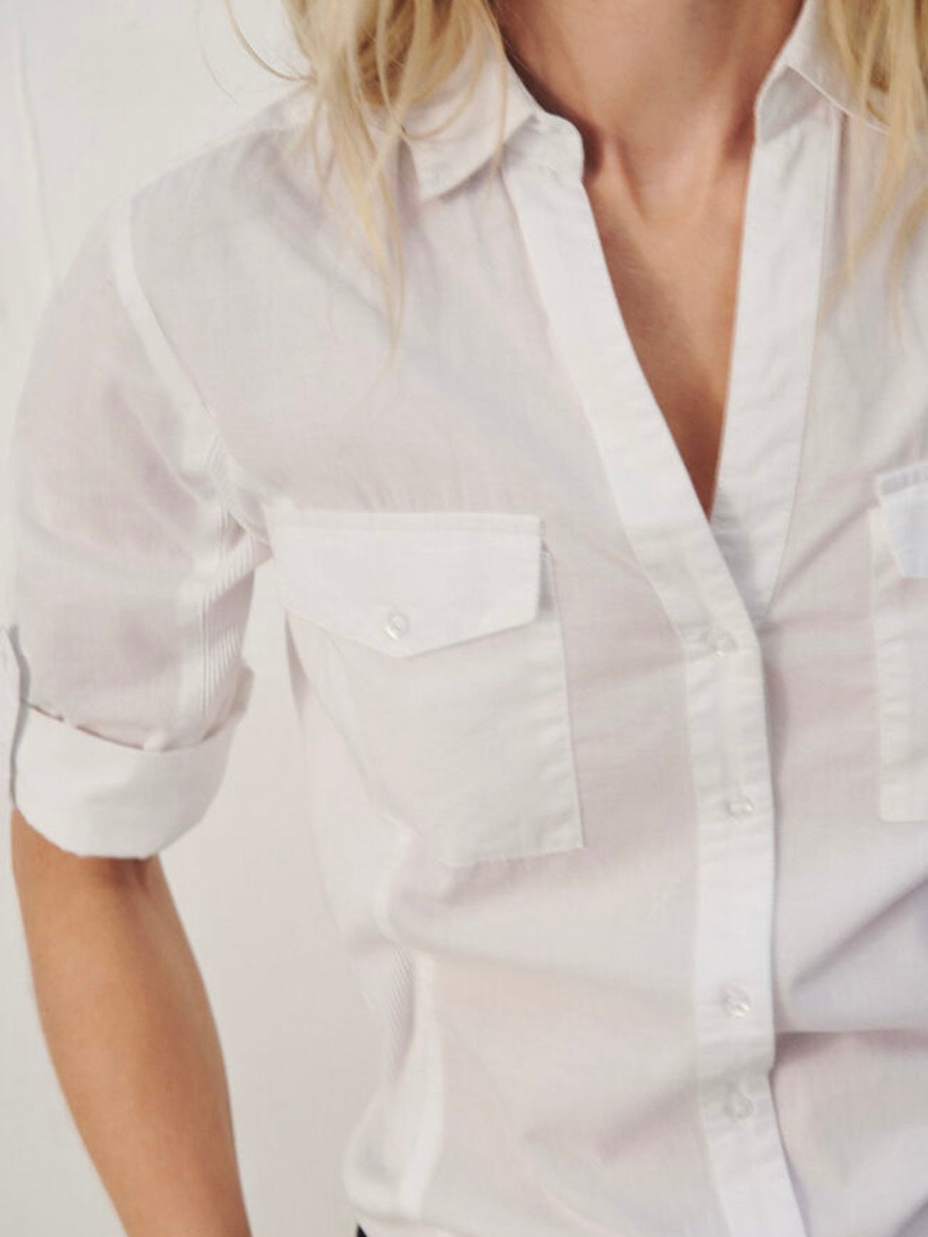 Cortnia PW Shirt, Bright White