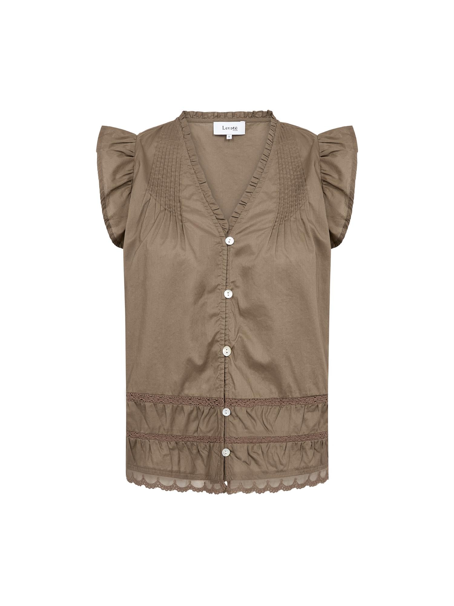 LR-ROSY 2 Blouse, Brown