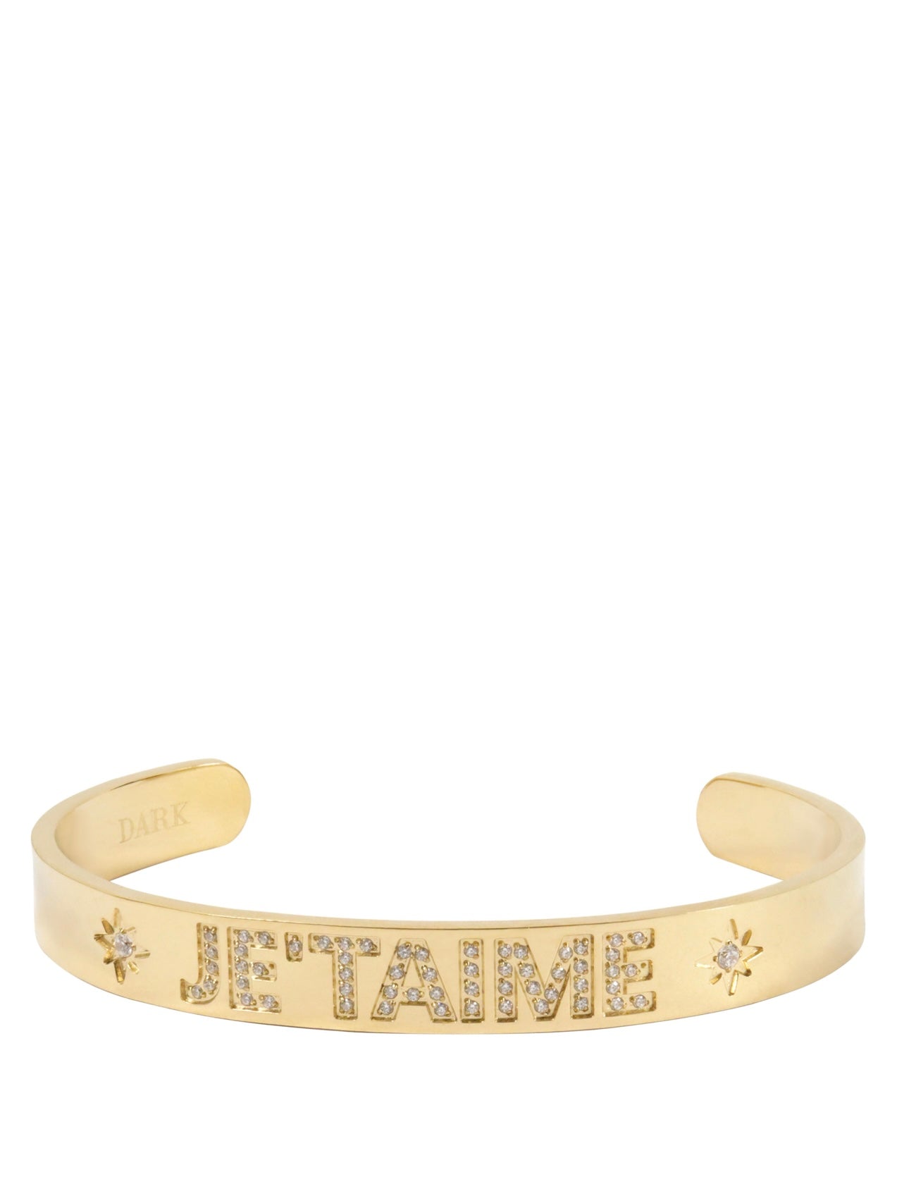 "Je`Taime" Crystal Cuff