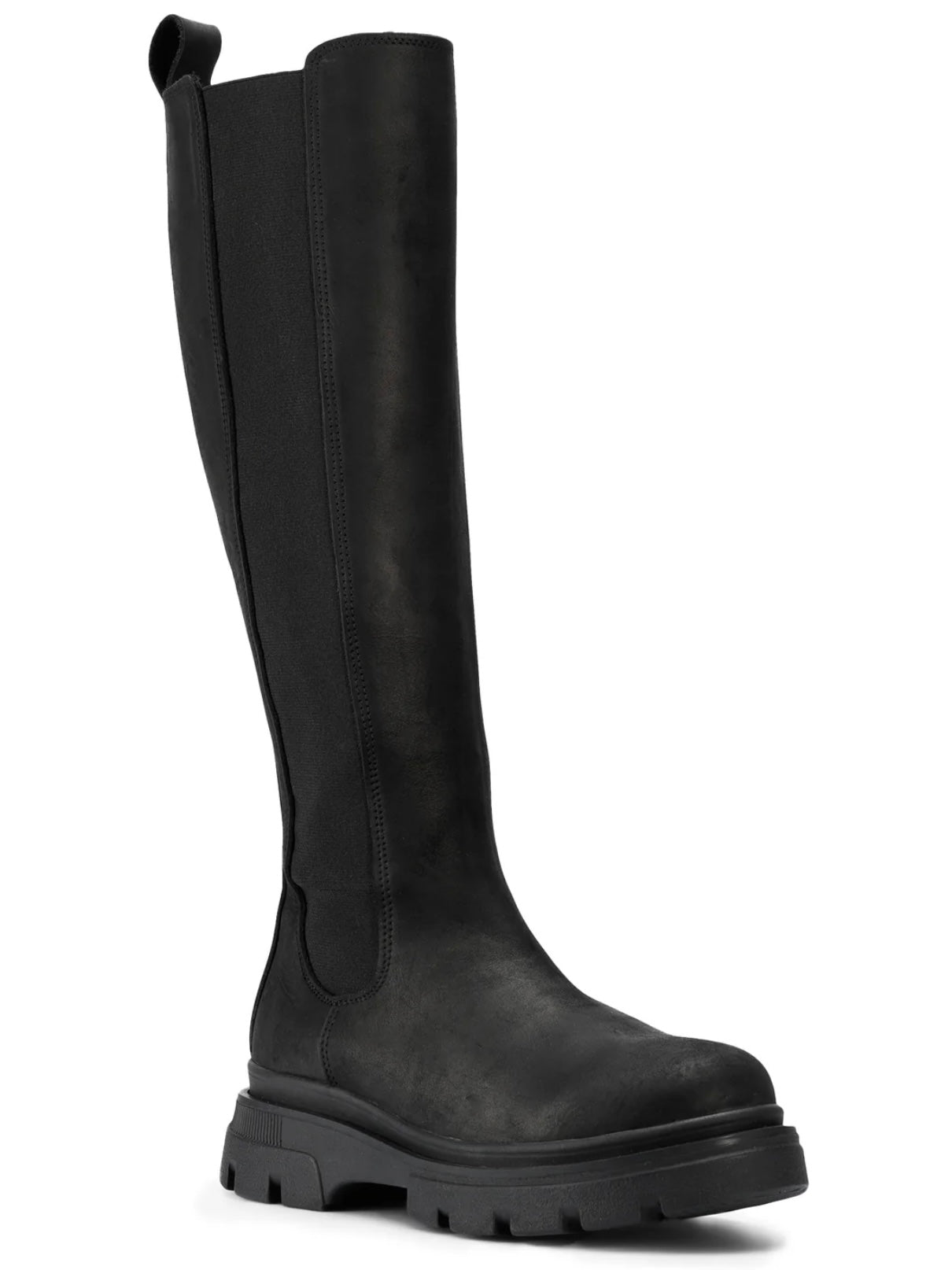 Slim High Boots, Black