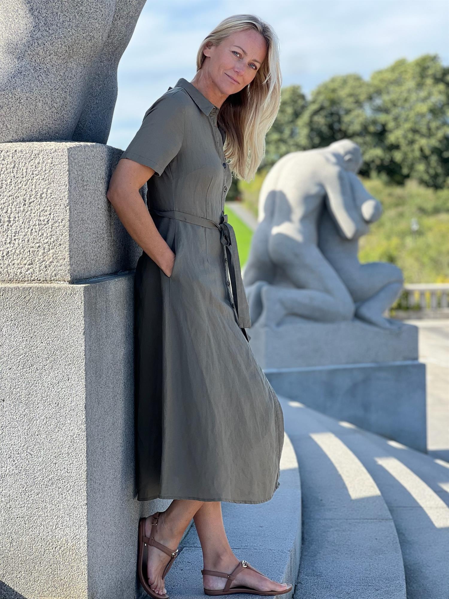 Eflin PW Dress, Green