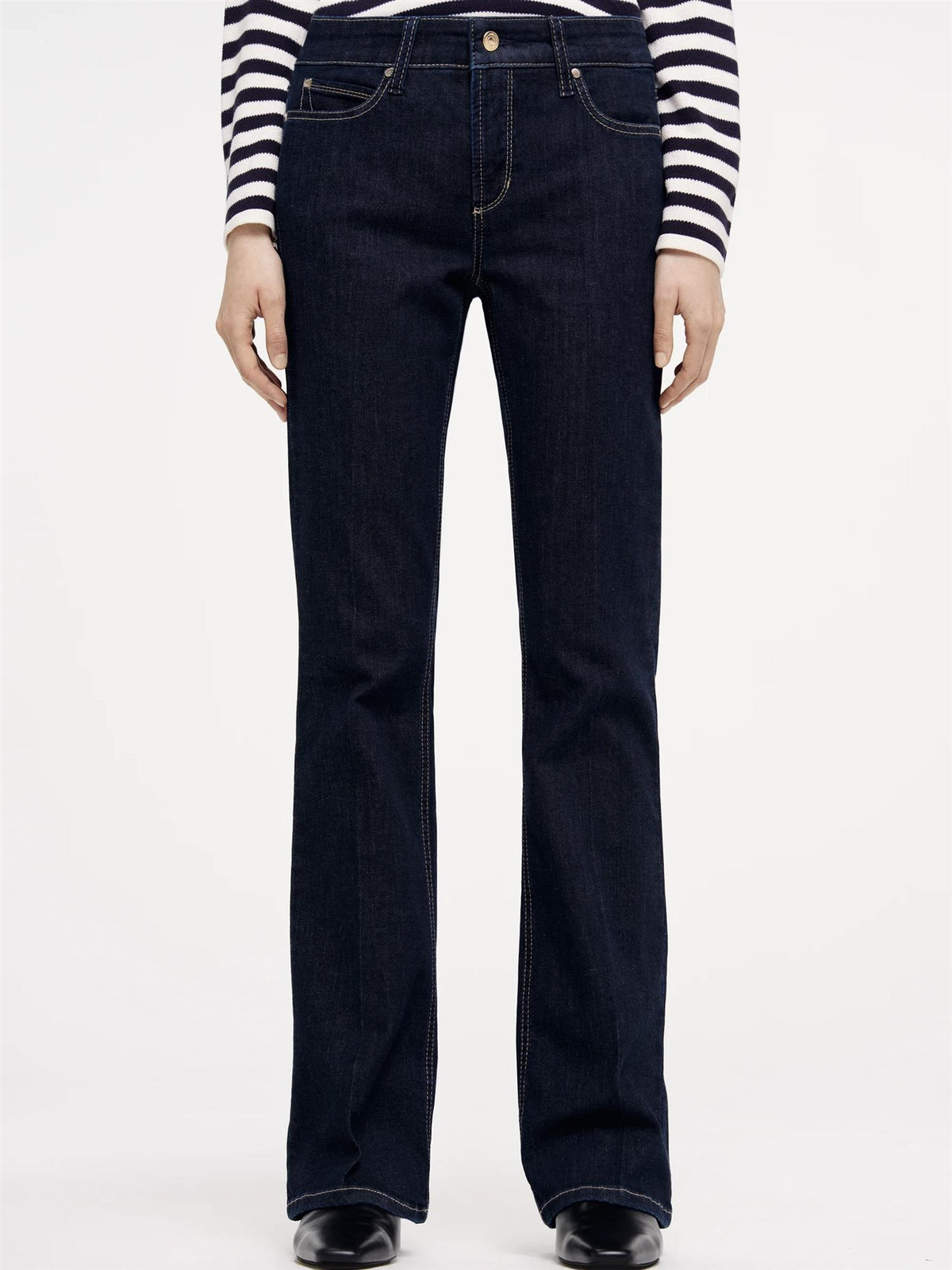Paris Flared, Dark Blue