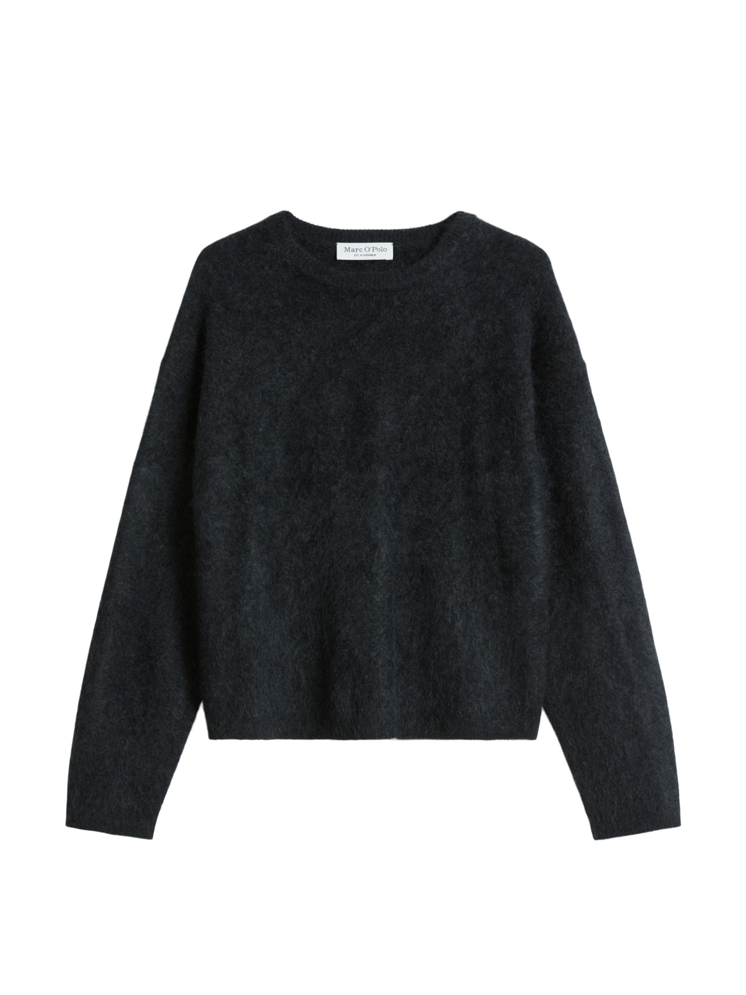 Pullover, Round neck, Coal Grey