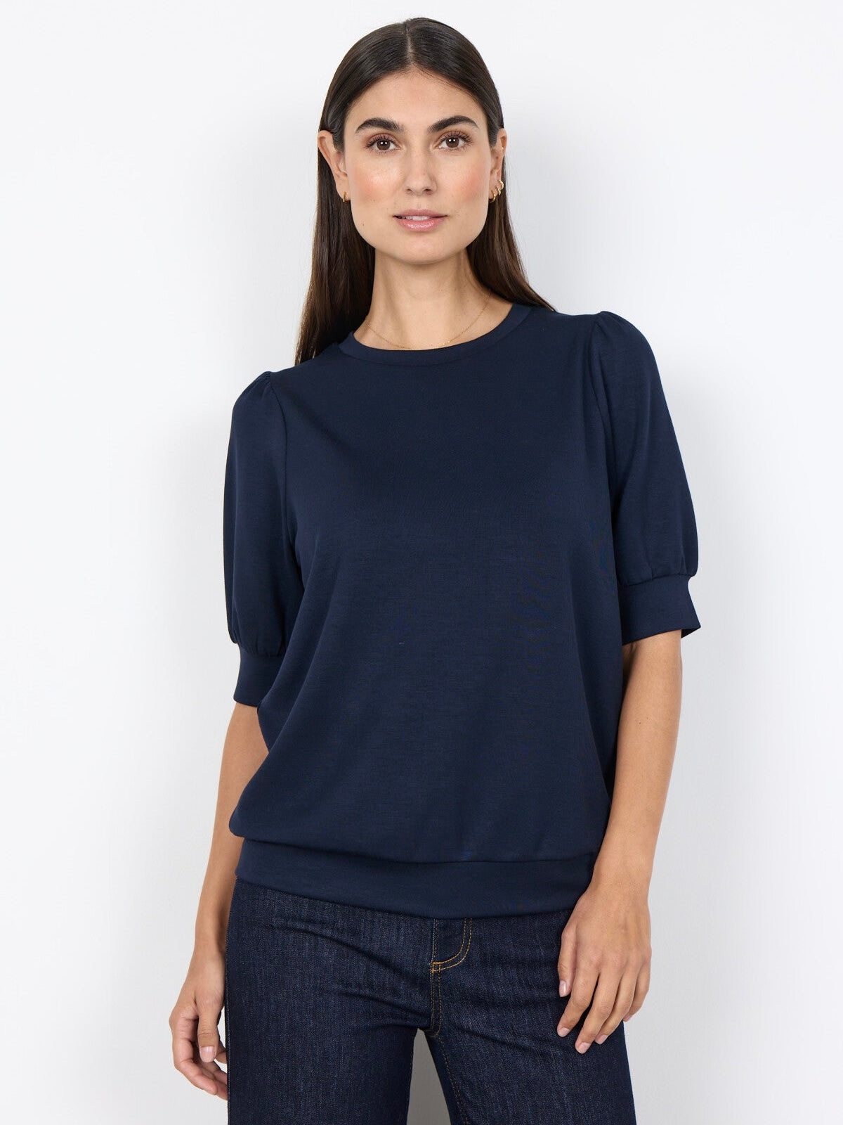 Candy Blouse, Navy