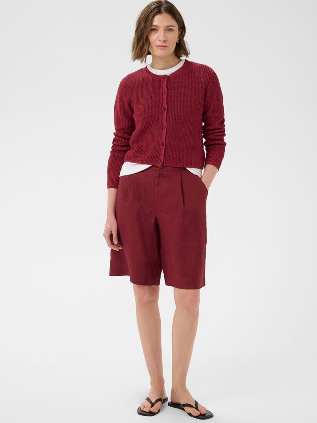 Bernia PW Shorts, Red