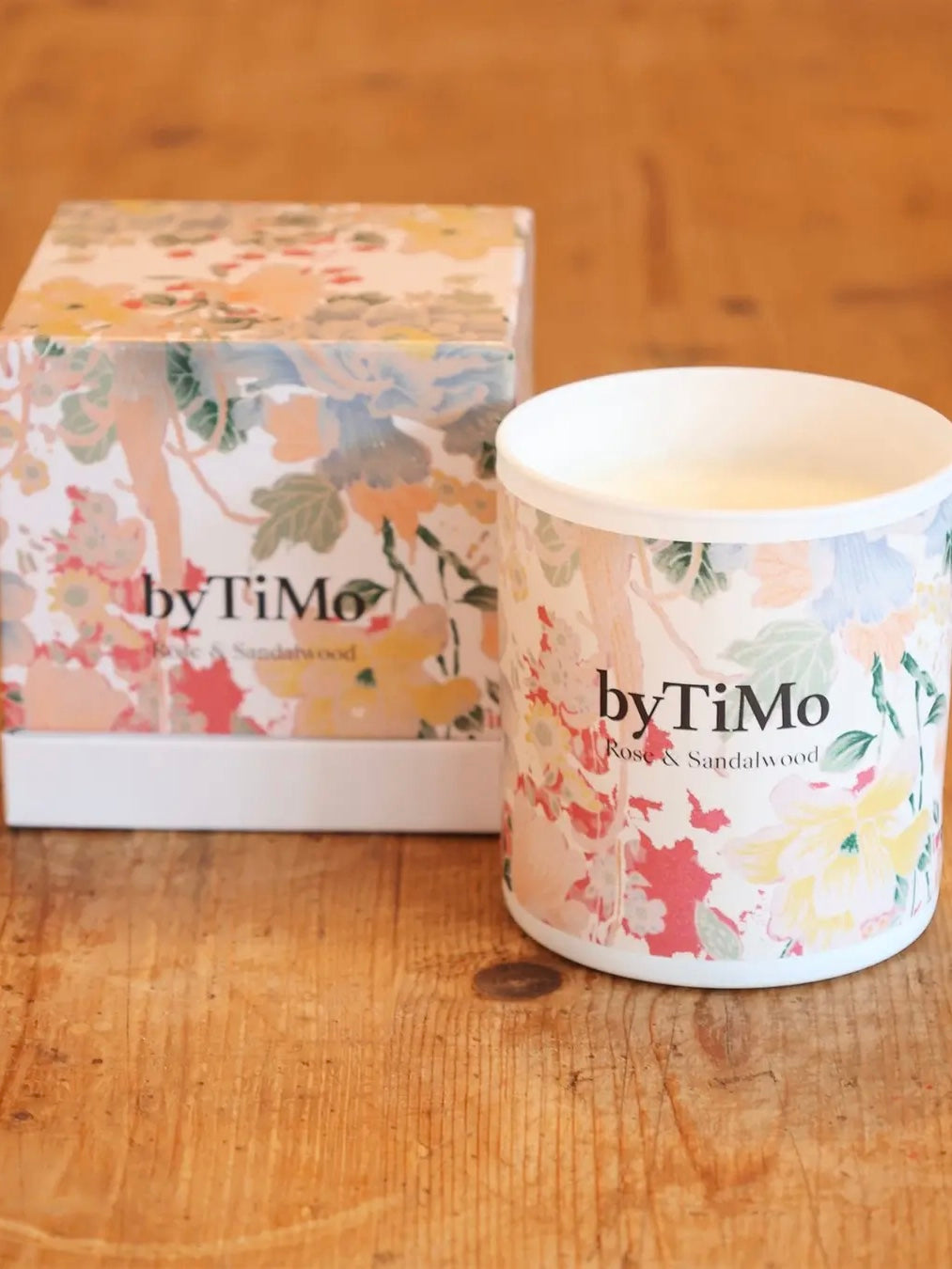 Scented Candle, Rose & Sandalwood