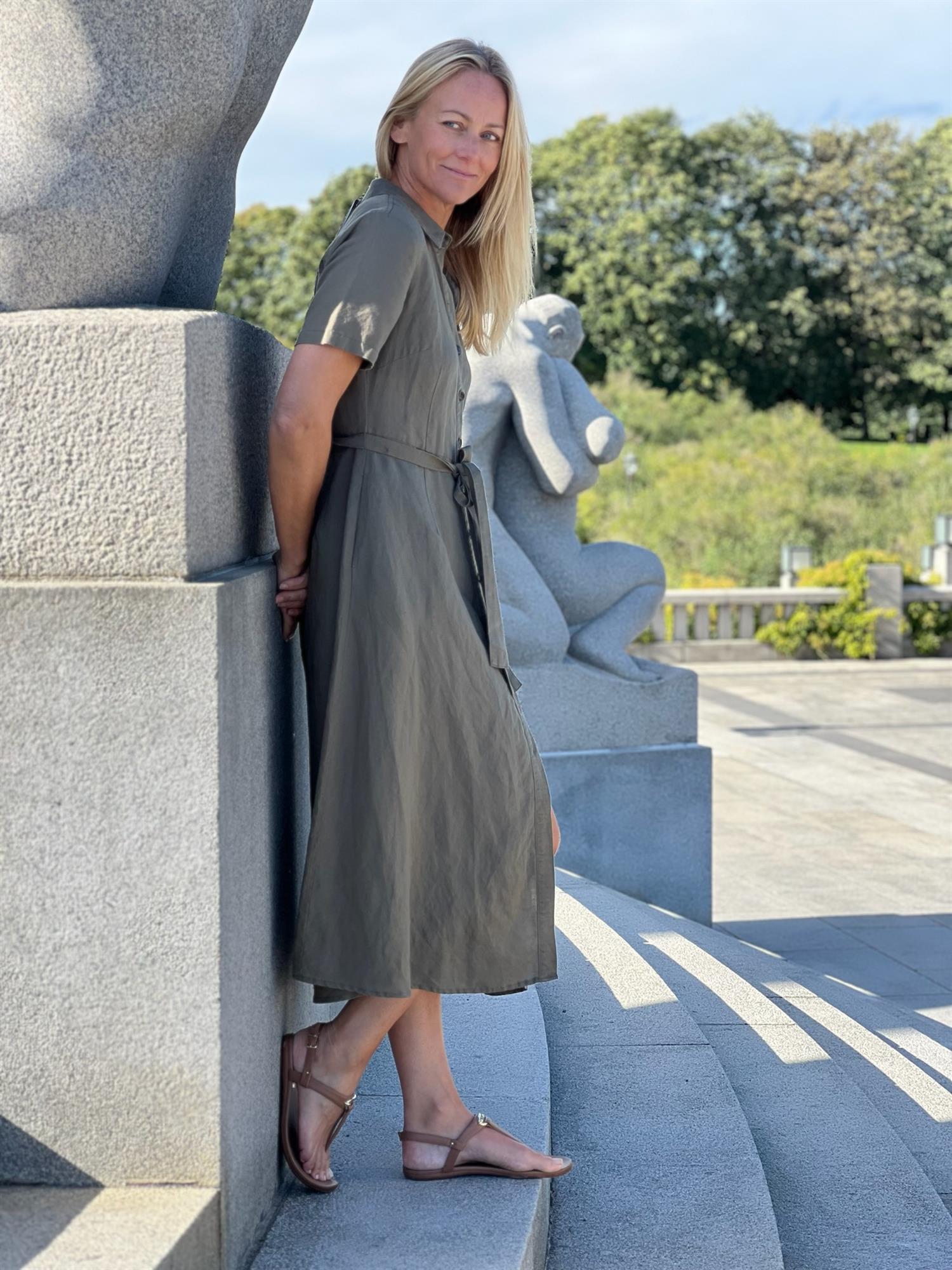 Eflin PW Dress, Green