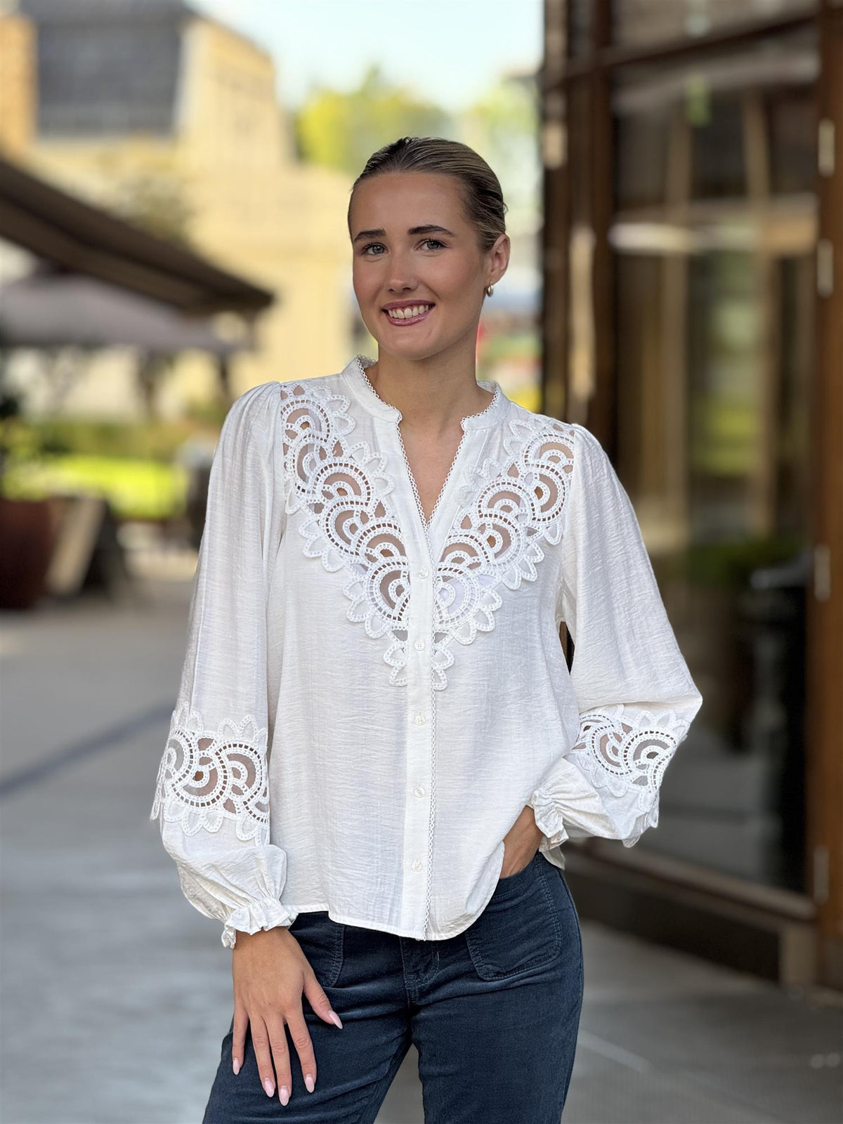 Bianca Shirt, Off White