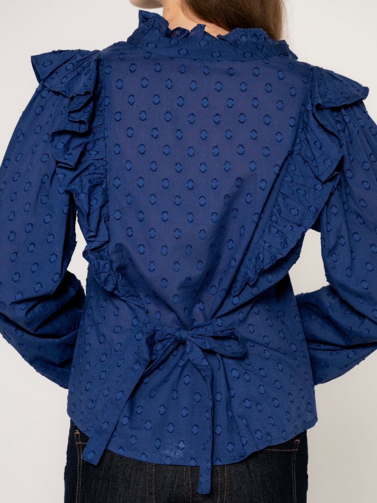 Maya Blouse, Day Blue