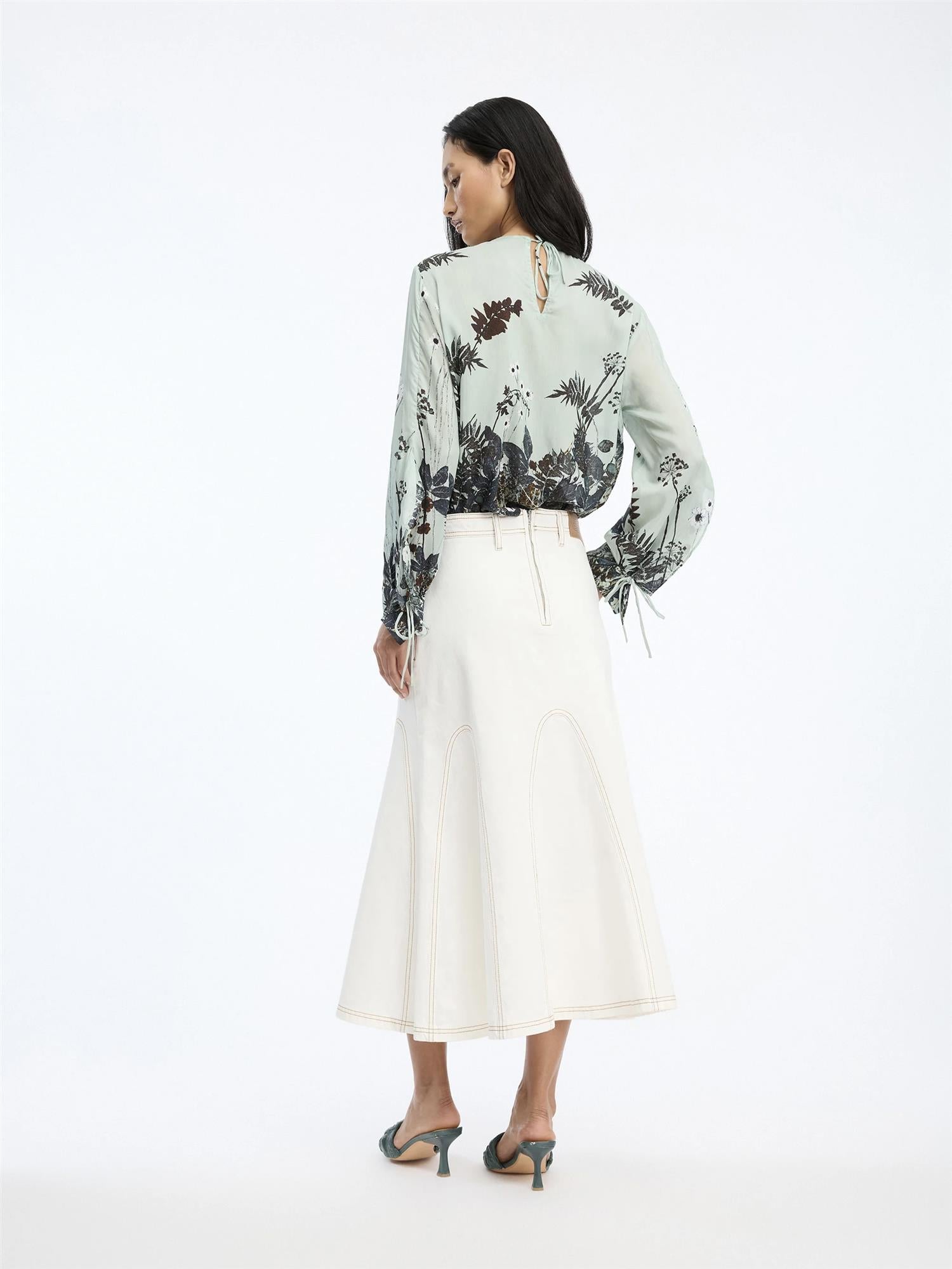 Basilia Blouse, Mint