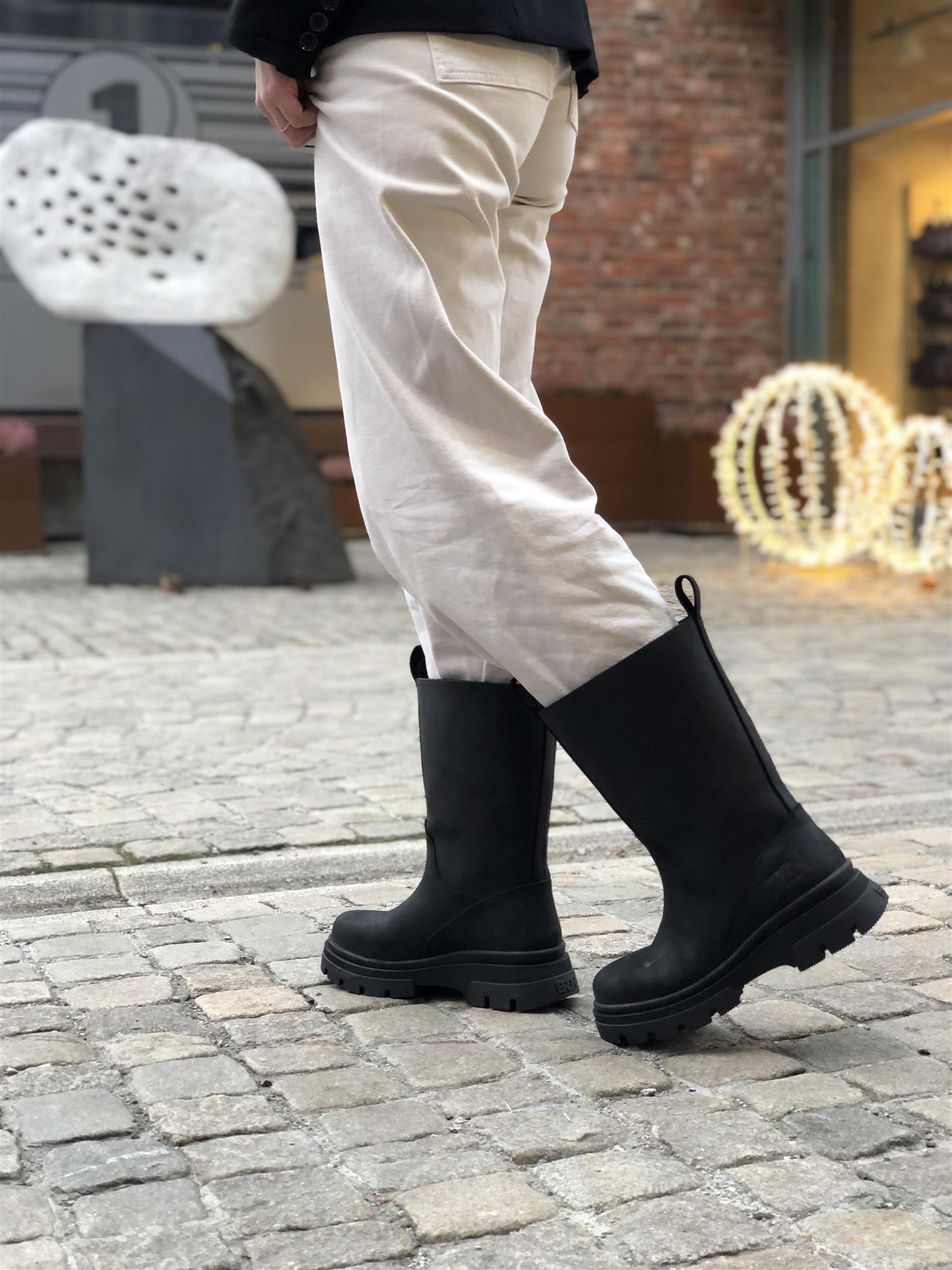 Biker Boots, Black