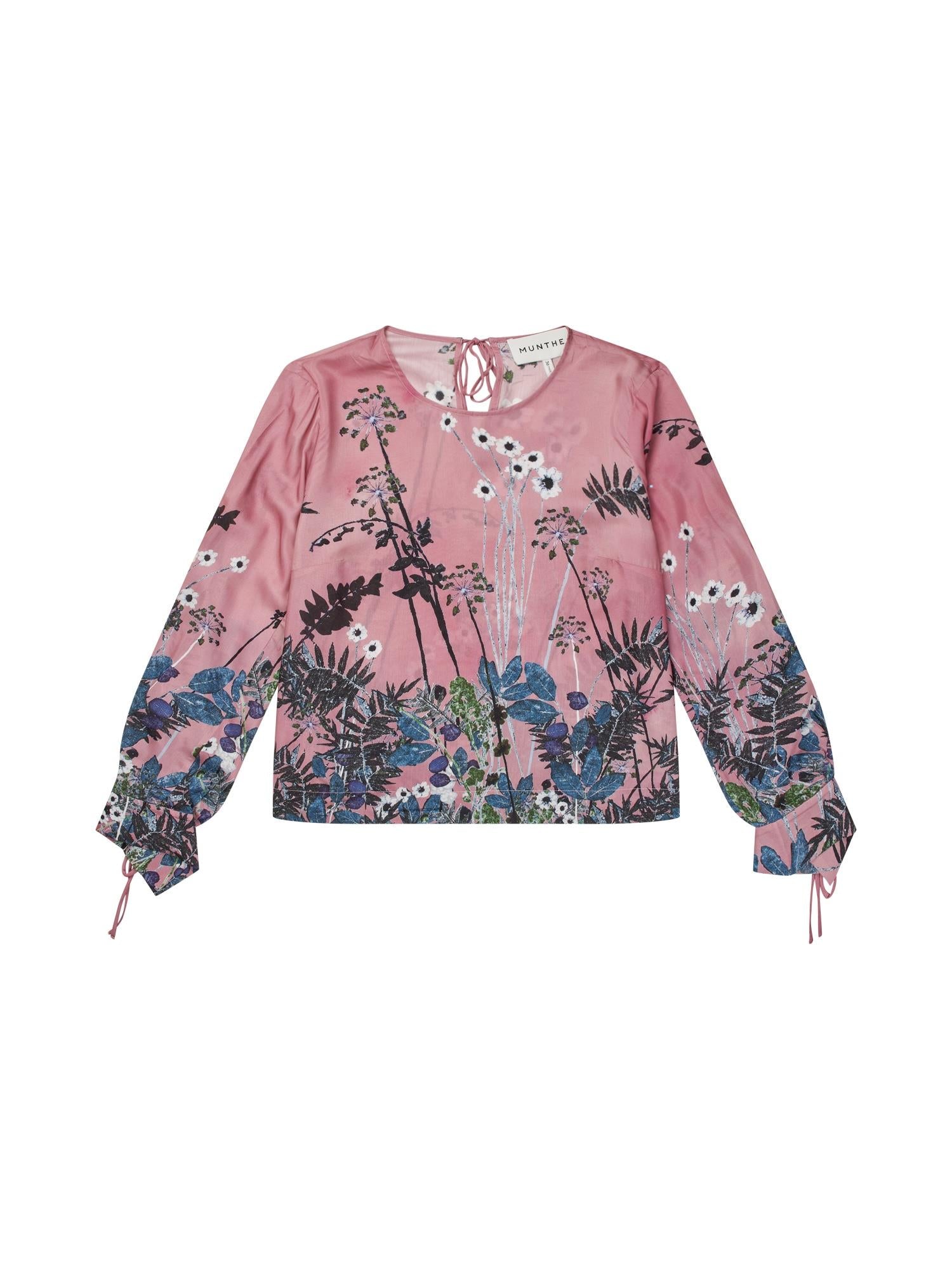 Basilia Blouse, Berry