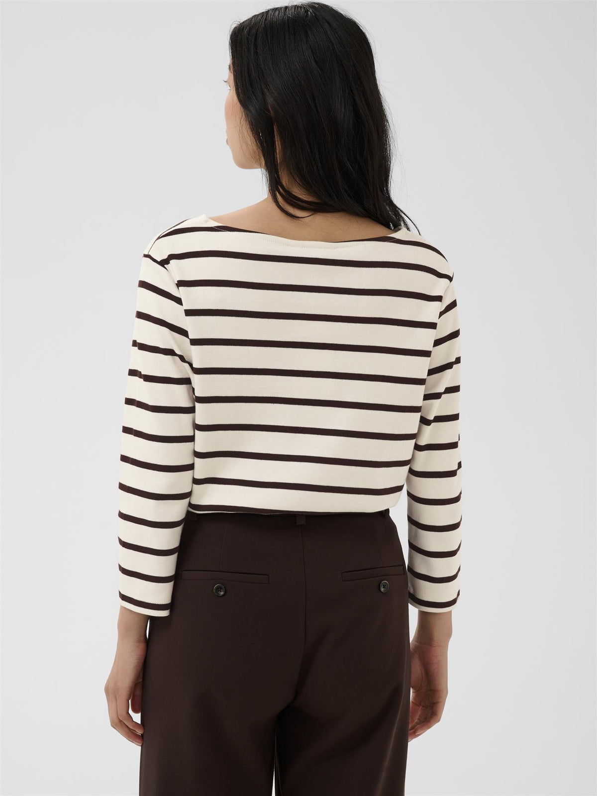Nela PW TS, White/Brown