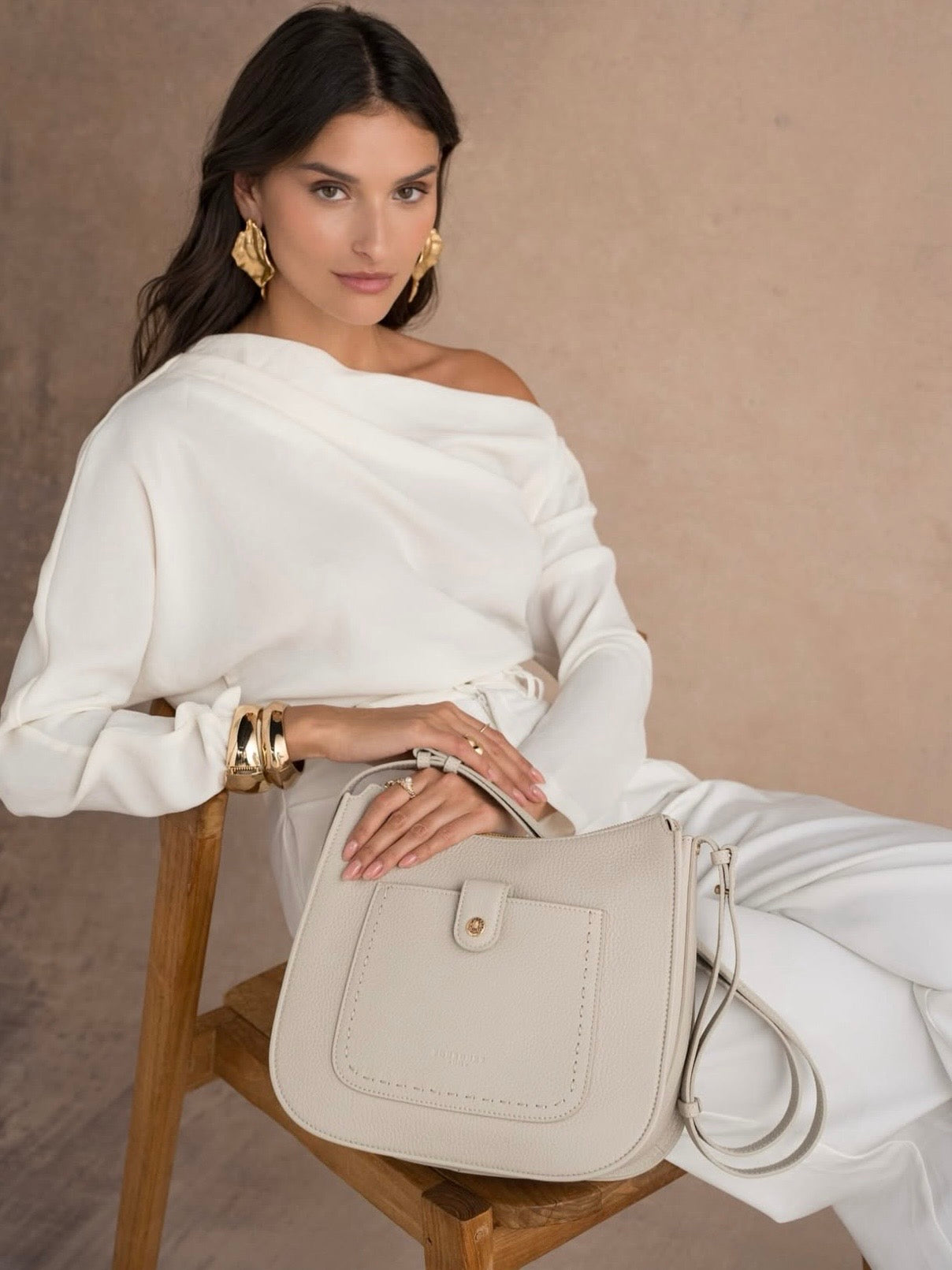 Bridesoft shoulderbag, Beige