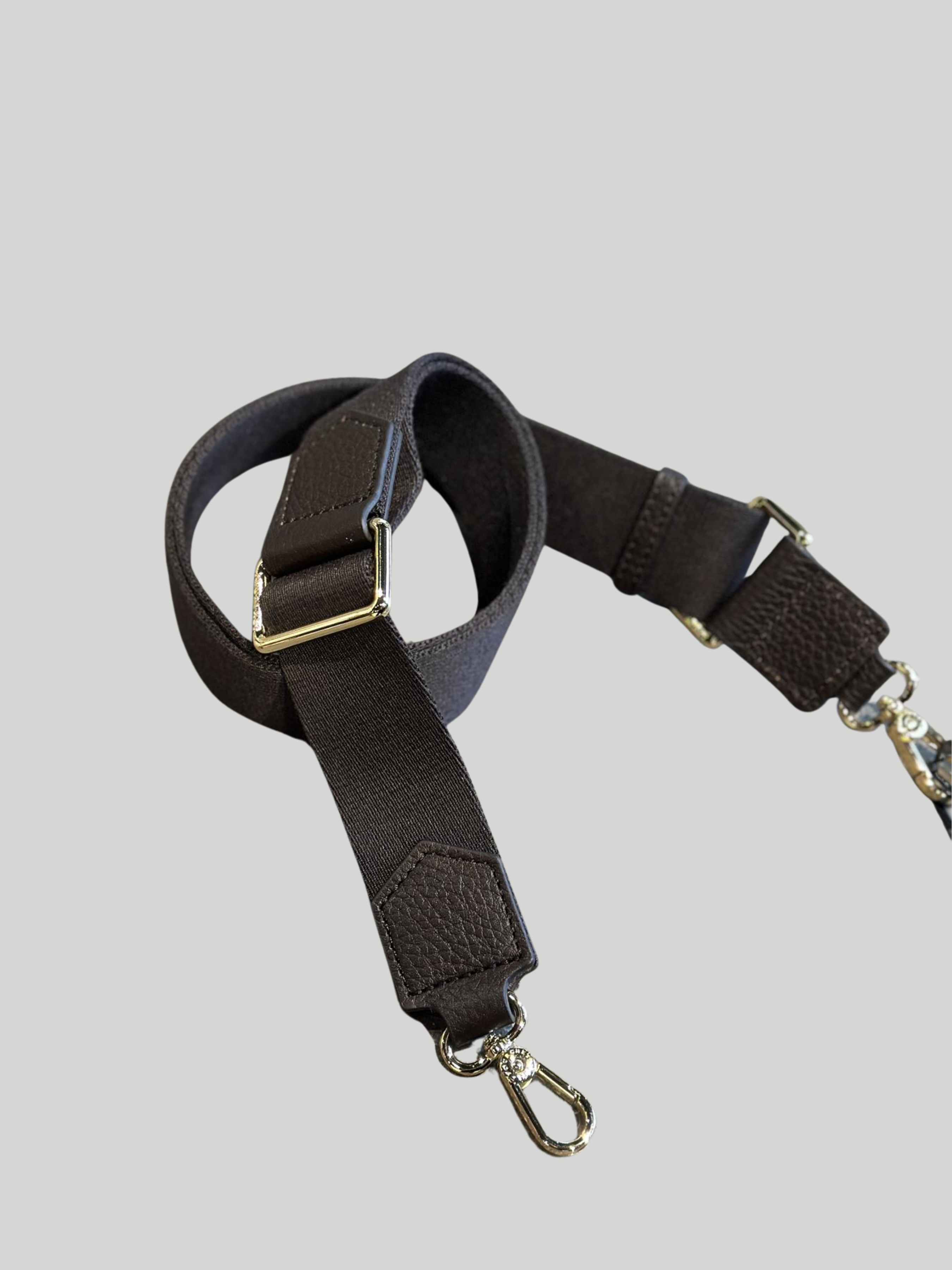 Plain Cotton Strap, Brown