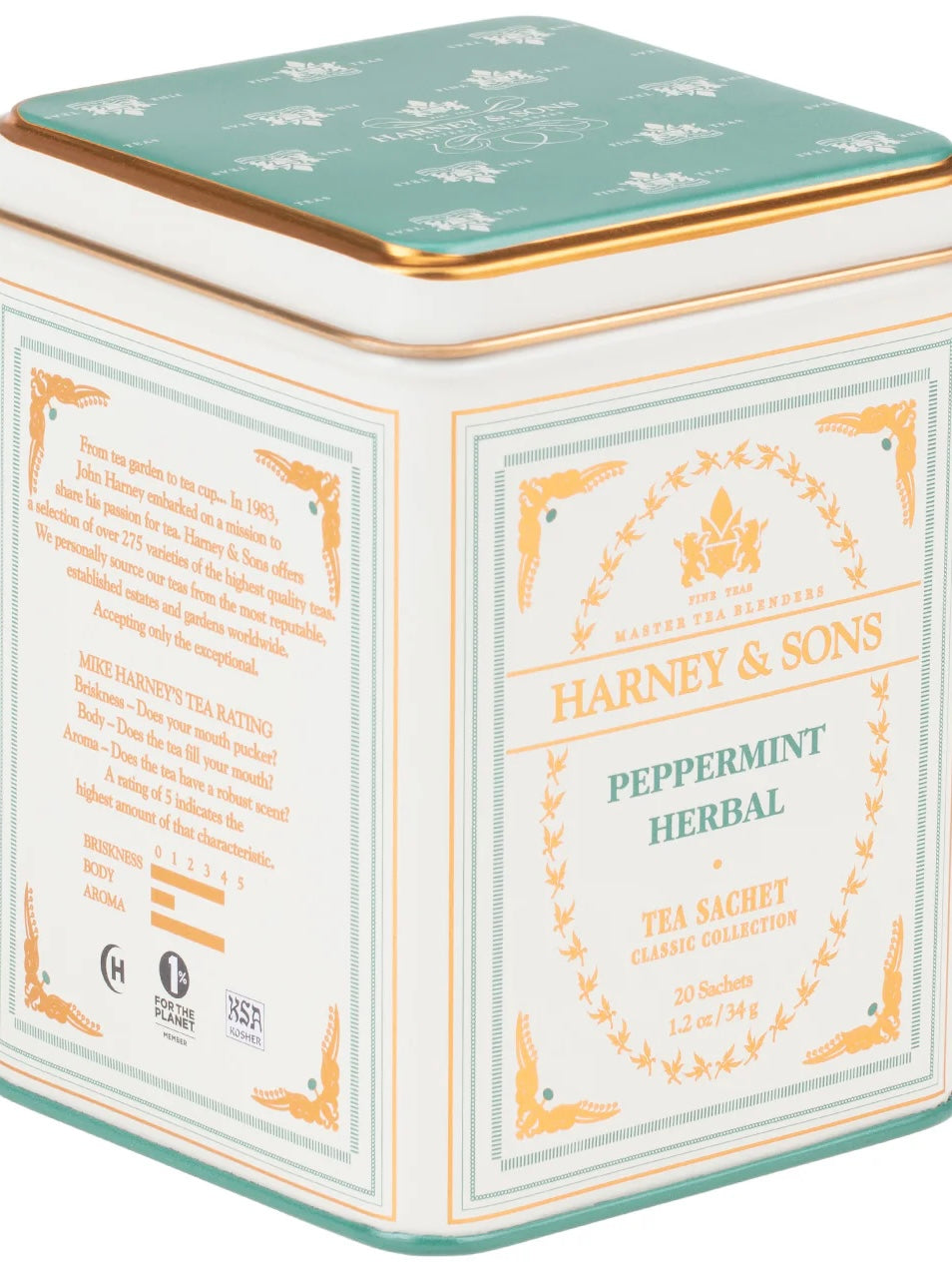 H&S Peppermint herbal tea