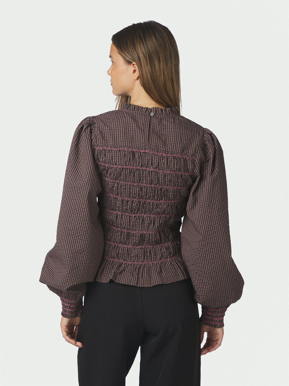 Oliana Check Blouse