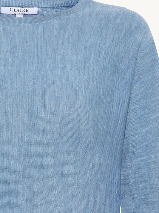 Pippa Pullover, Blue Mel.