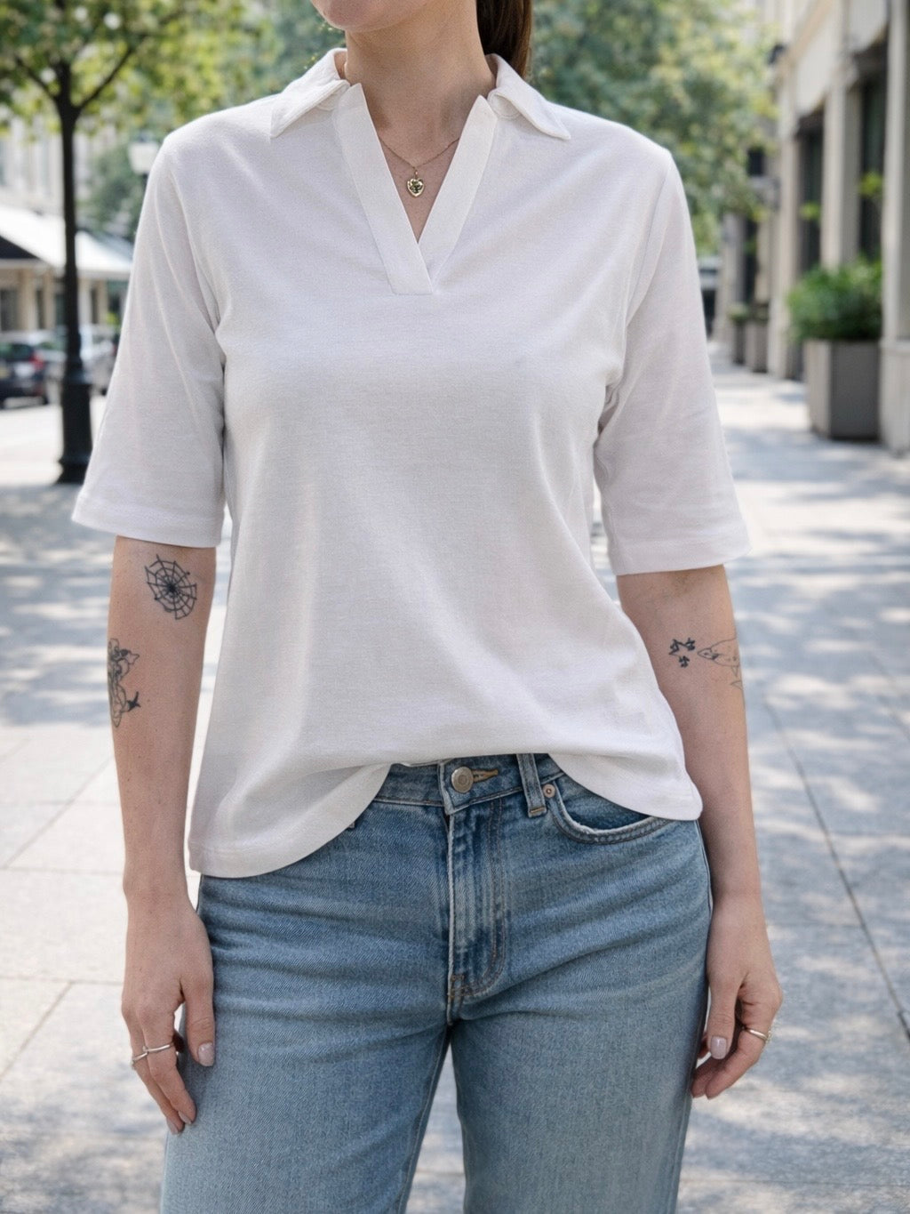 Amaya T-Shirt, White