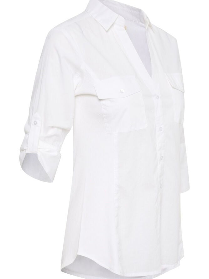 Cortnia PW Shirt, Bright White