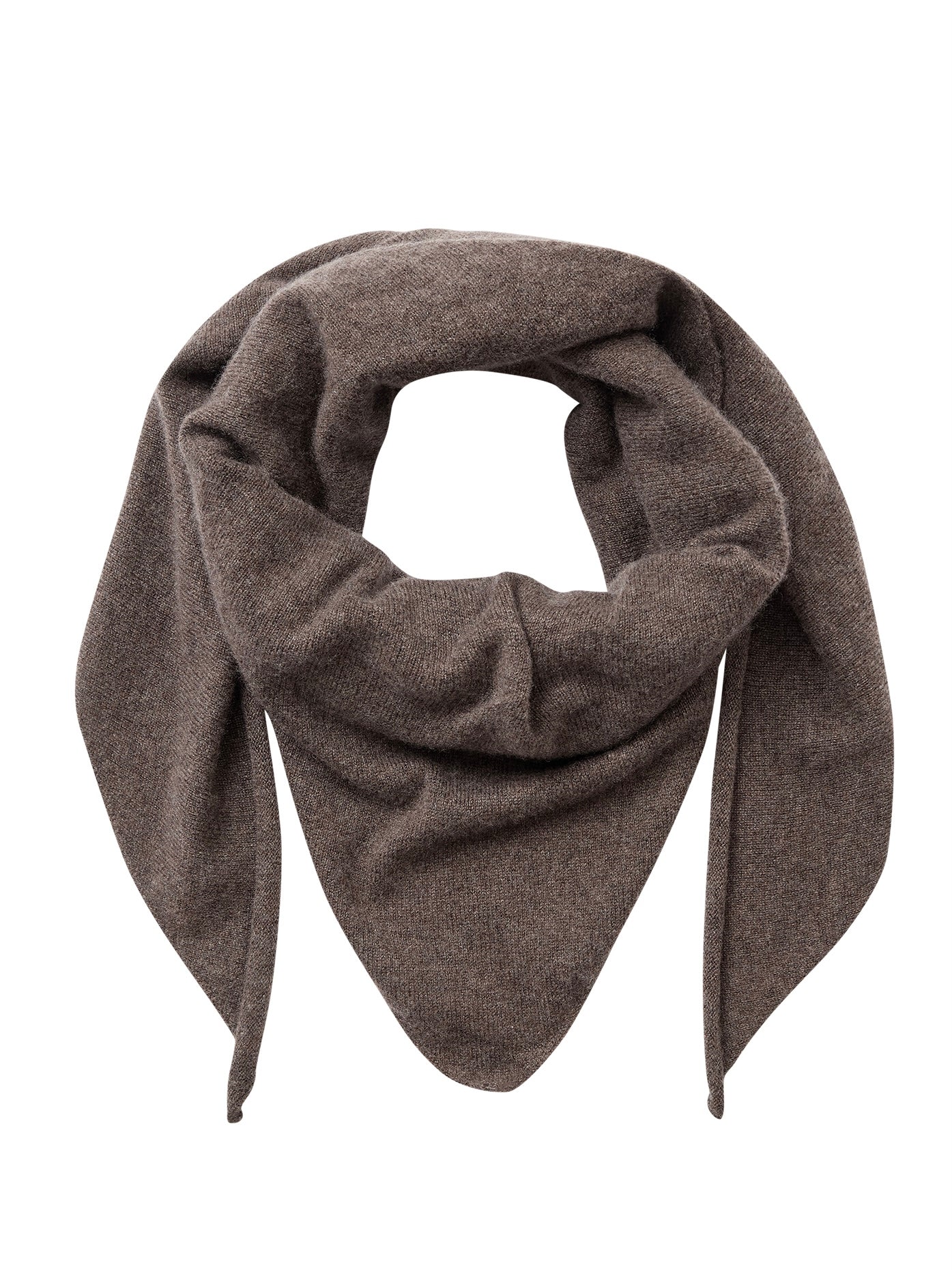 Bailey Kashmir Scarf, Brown melange