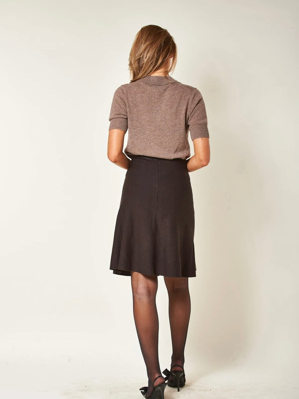 Lena Skirt, Dark Brown