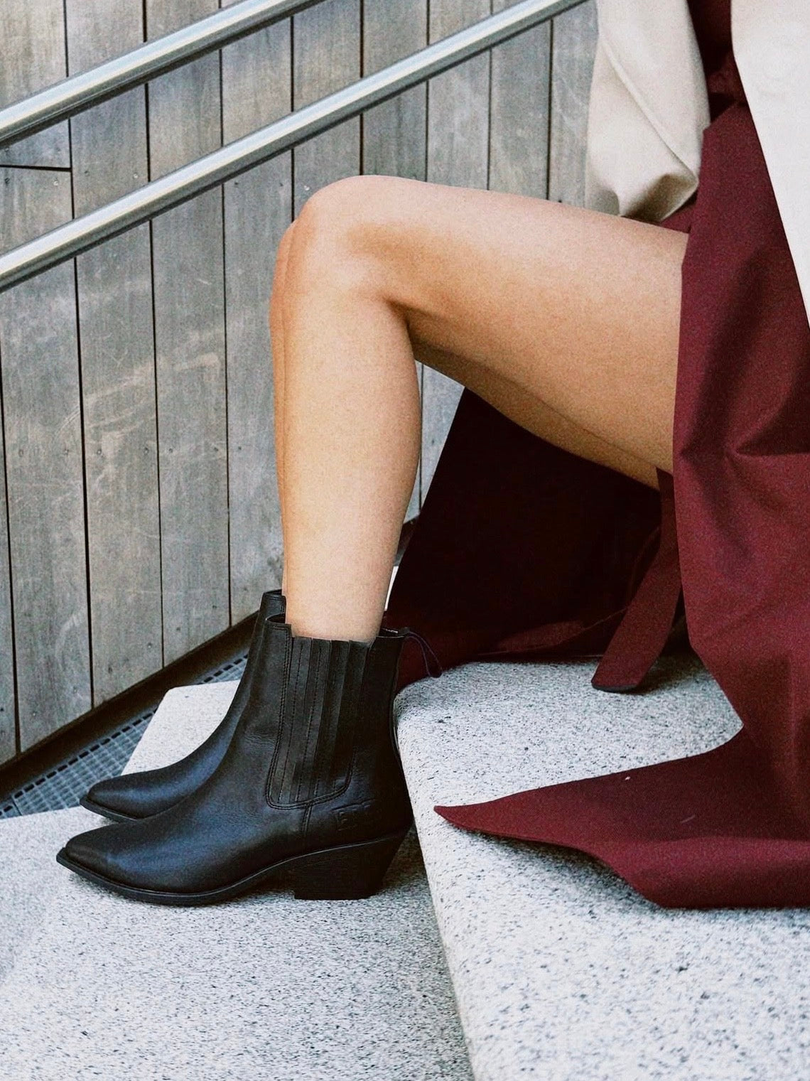 Sleek Boot, Black