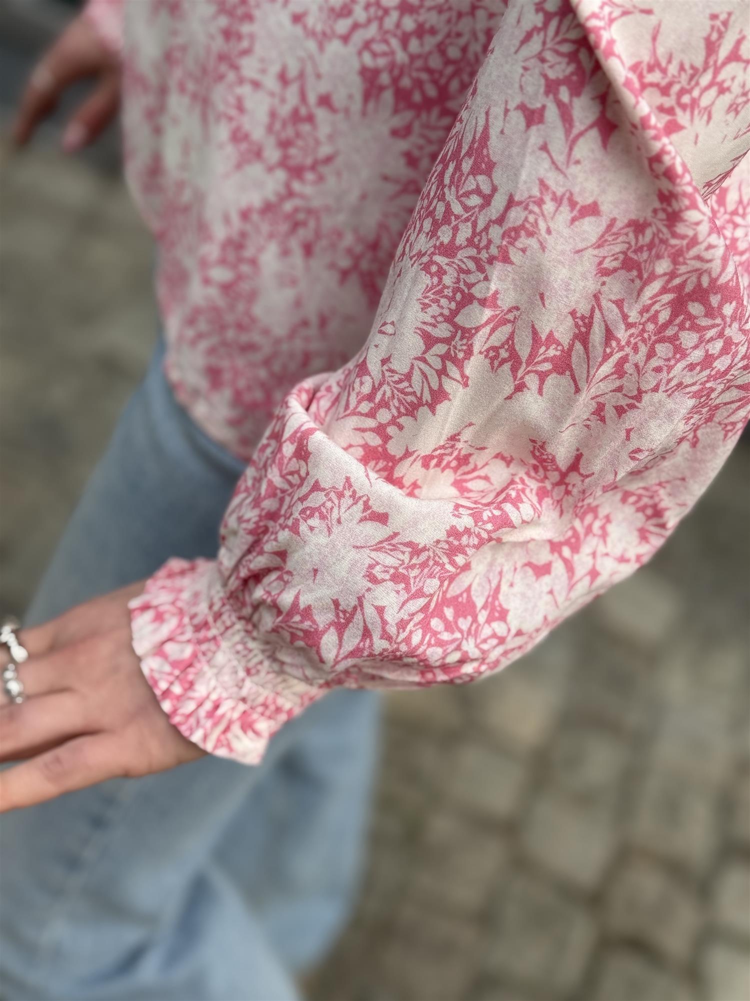Sadie Shirt, Coral Blush