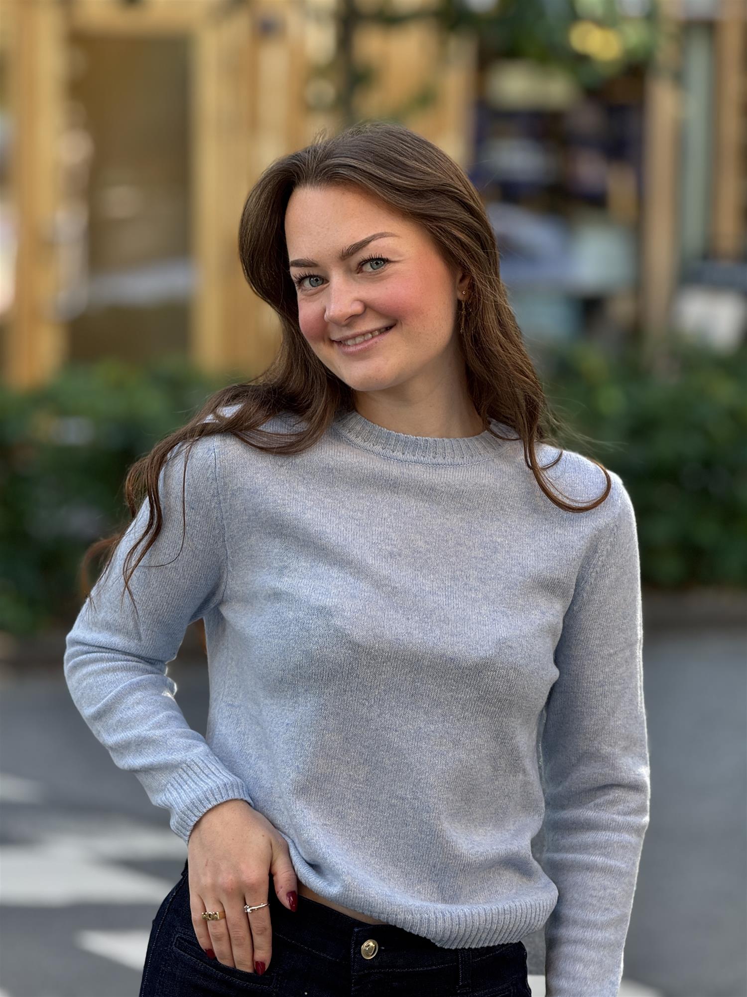 Preet pullover, Blue